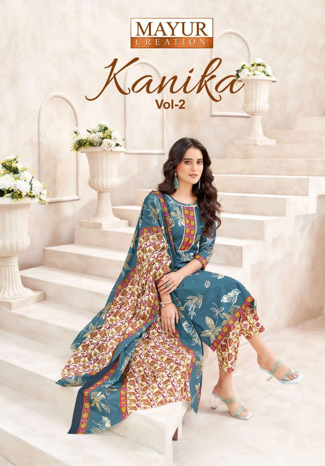 MAYUR CREATION KANIKA VOL 2 COTTON PRINTED READYMADE DRESS 