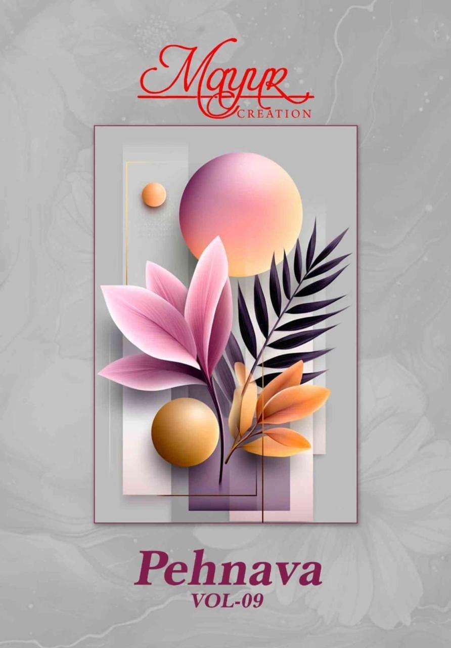 MAYUR CREATION PEHNAVA VOL 9 PURE COTTON SUIT WHOLESALER 2025