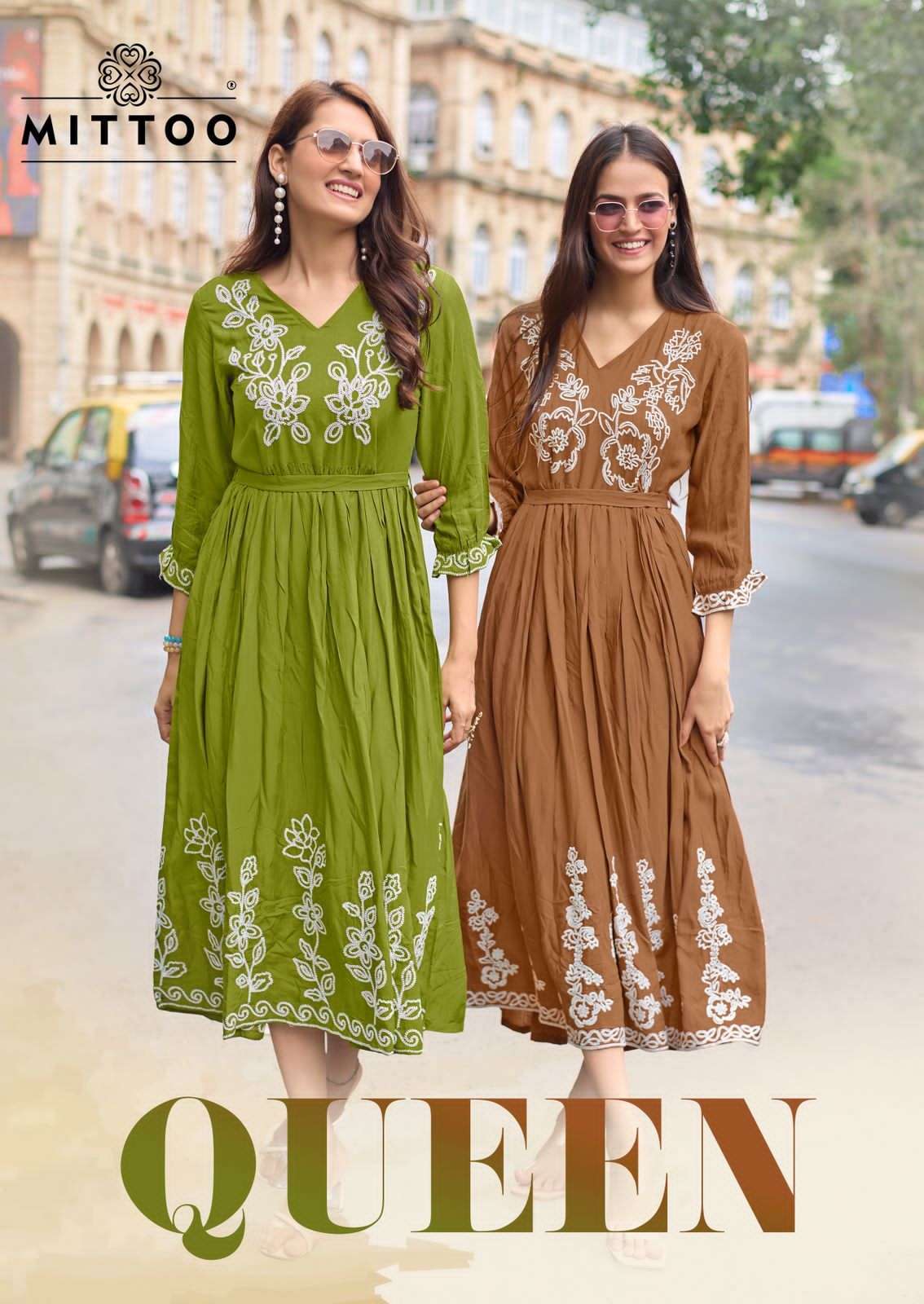 MITTOO QUEEN ETHNIC WEAR RAYON KURTI CATALOG WHOLESALER PRICE 2025