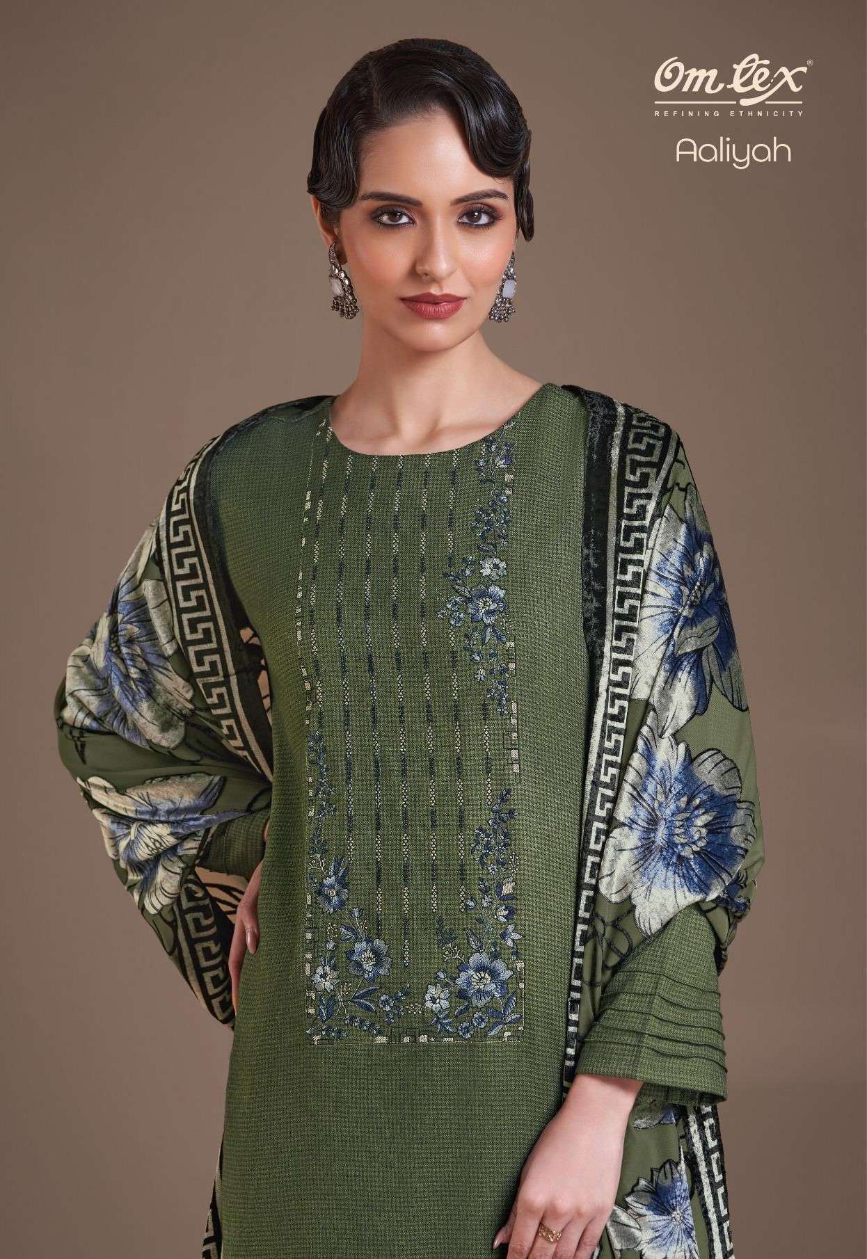 OMTEX AALIYAH WINTER WEAR SUIT COLLECTION 