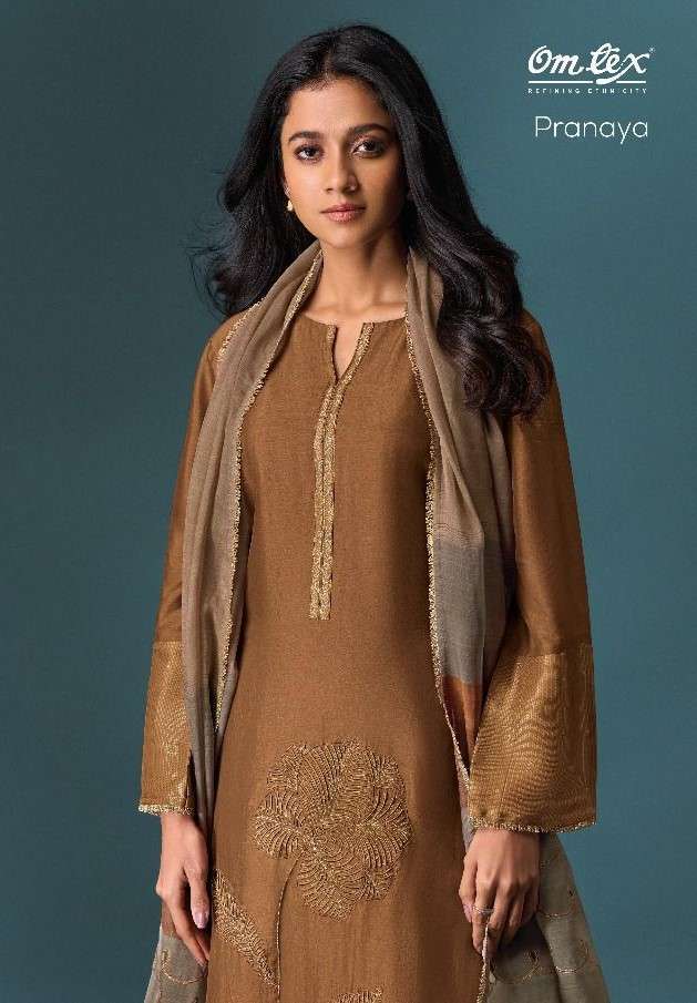 OMTEX PRANAYA SILK SUIT COLLECTION BEST RATE DEALER IN SURAT 2025