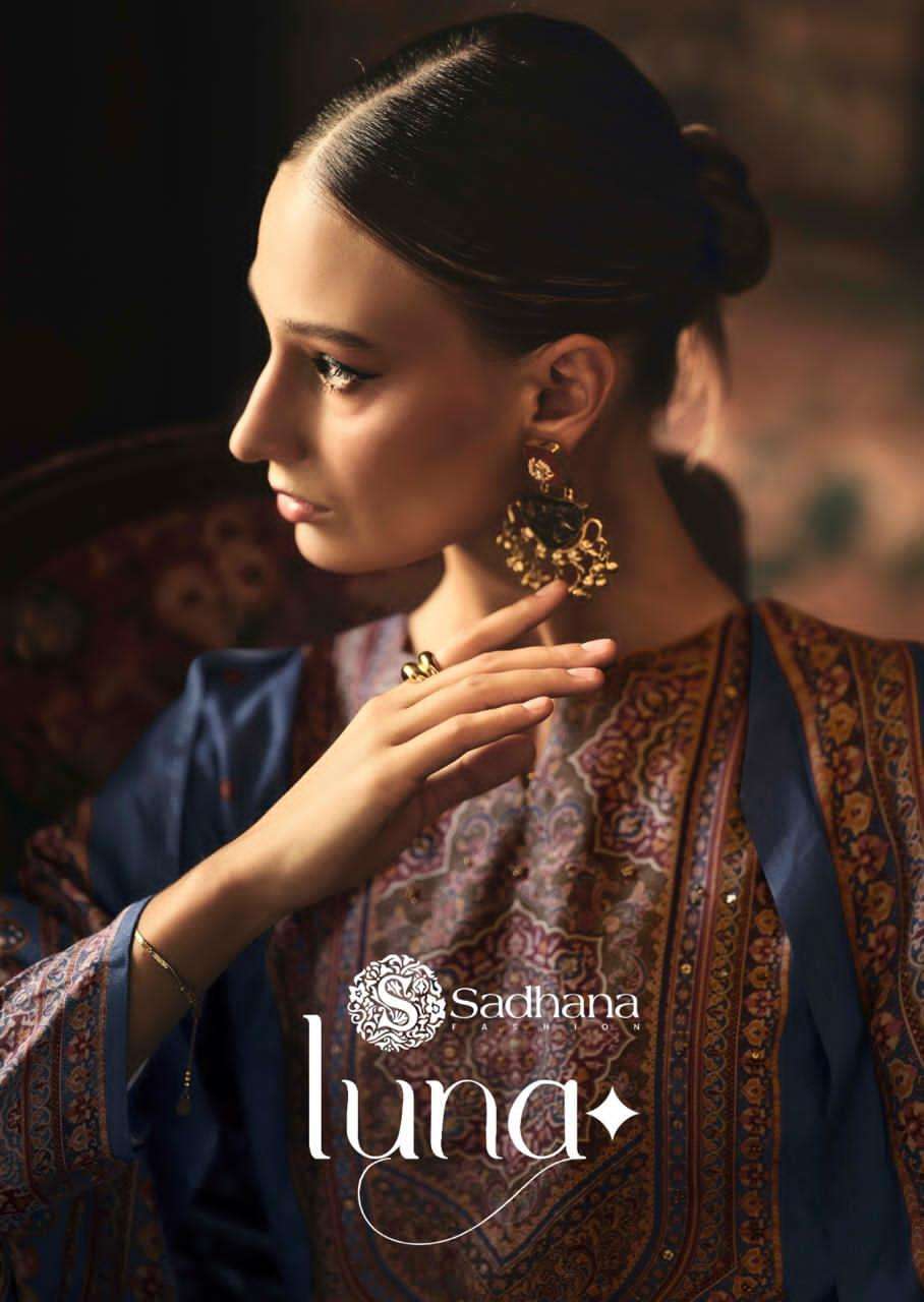 SADHANA FASHION LUNA WINTER COLLECTION LADIES SUIT WHOLESALER 2025