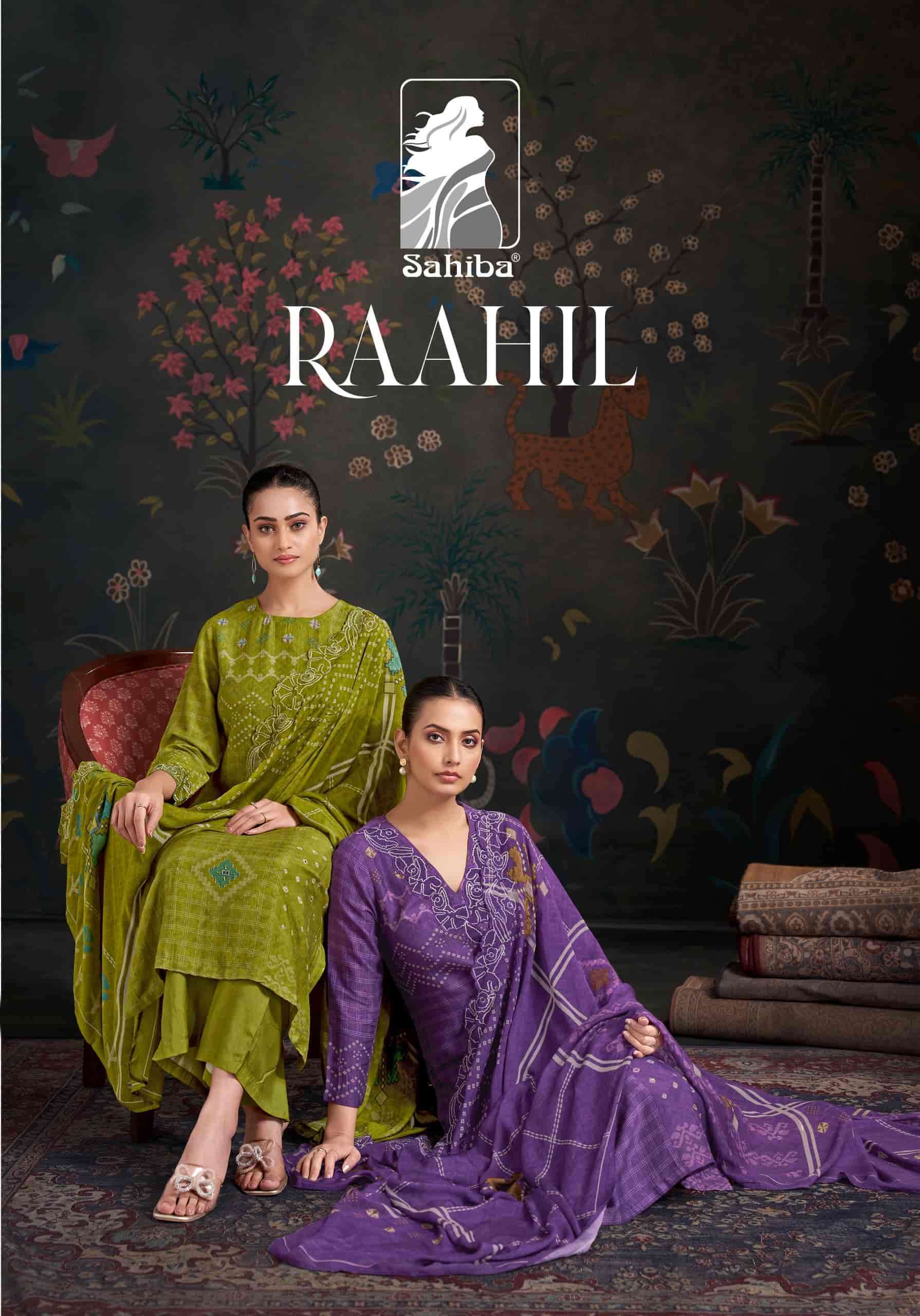 SAHIBA RAAHI FANCY LADIES SUIT WHOLESALER BEST RATE 
