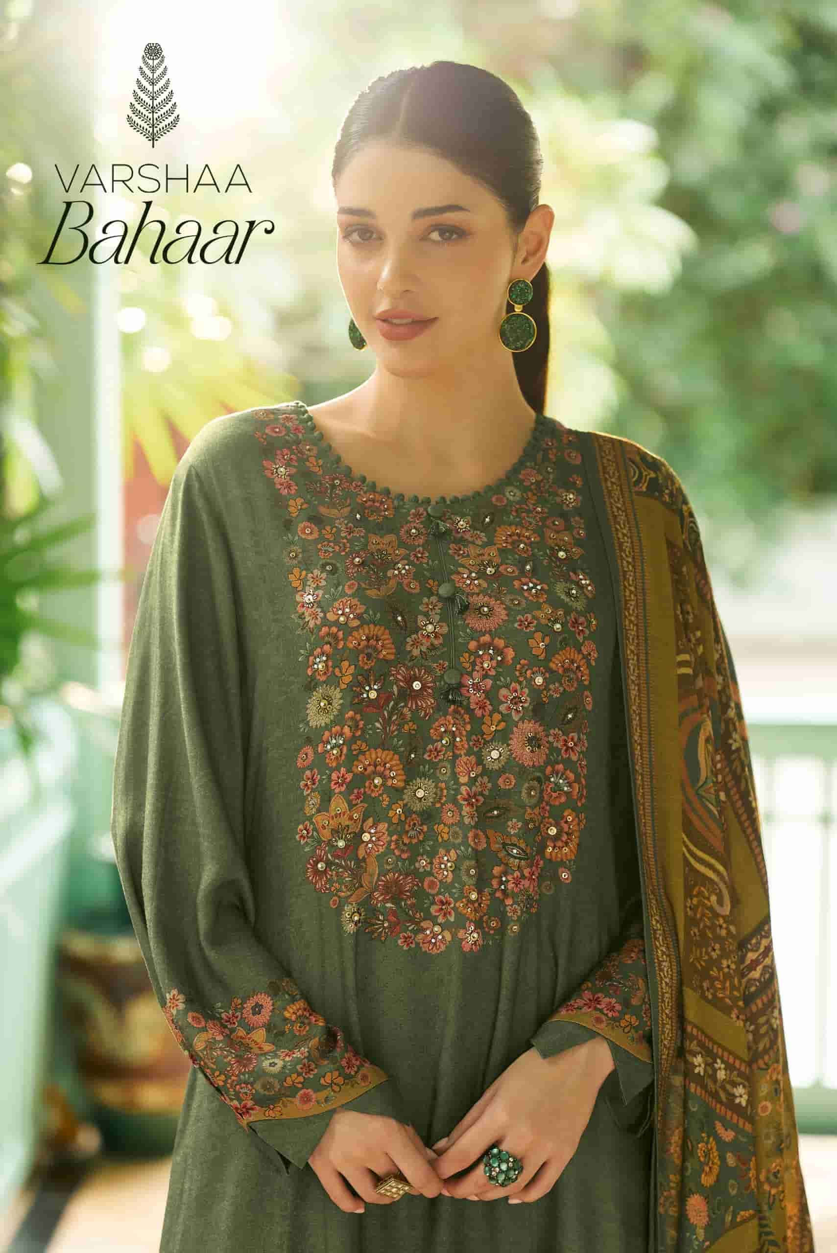 VARSHA FASHION BAHAAR PRINTED PASHMINA WINTER SUIT WHOLESALER 2025