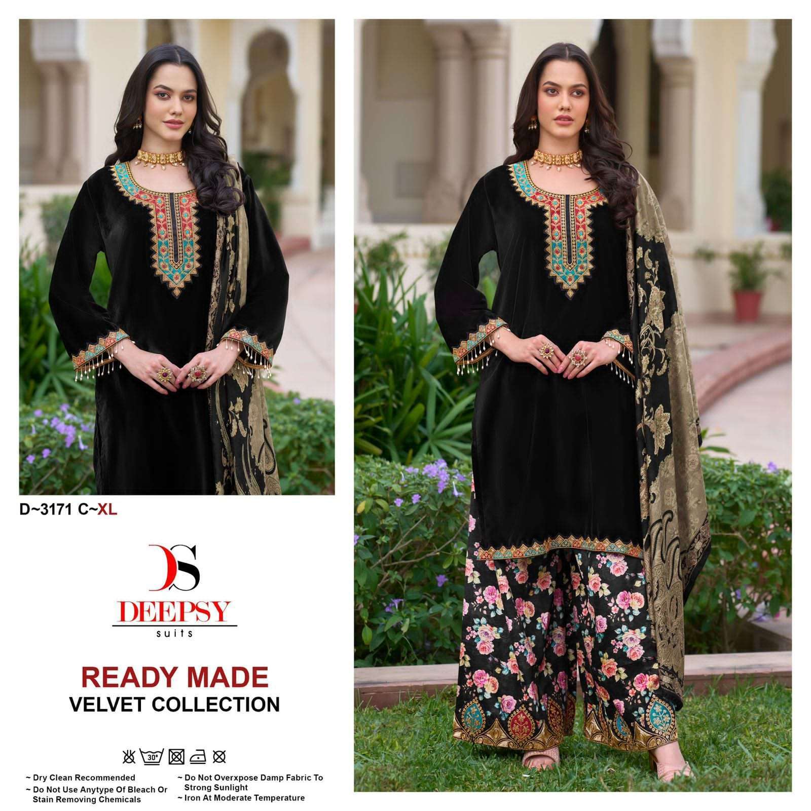 DEEPSY D 3171 COLORS PAKISTANI READYMADE VELVET SUIT WHOLESALR IN INDIA 2025