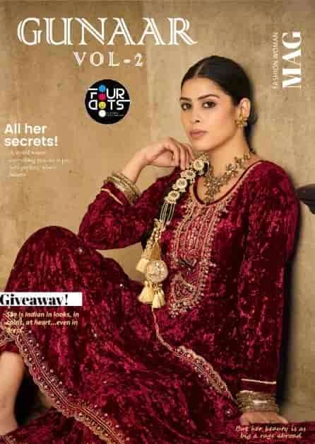 FOURDOTS GUNAAR VOL 2 VELVET DESIGNER SUIT COLLECTION BEST RATE 2025
