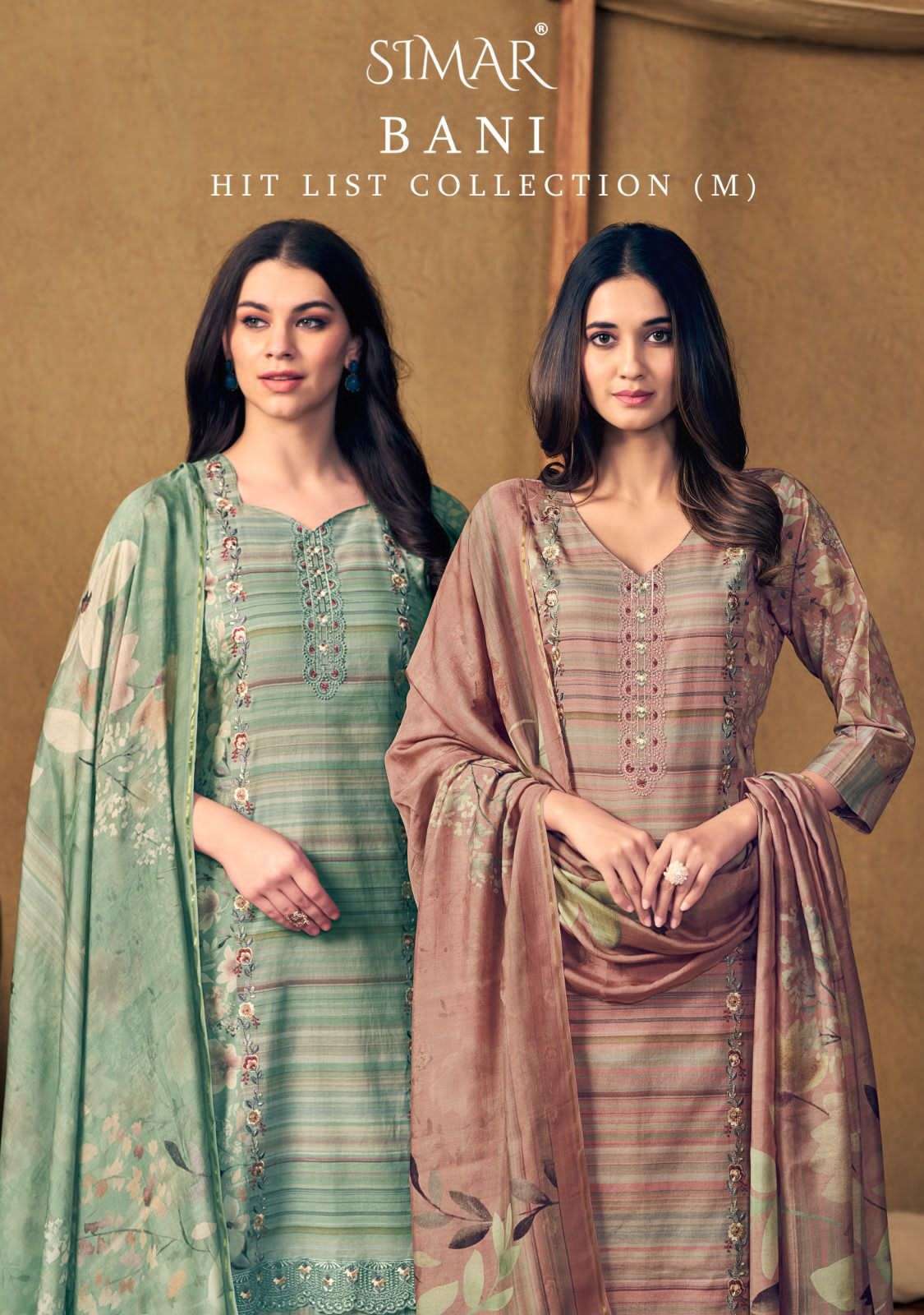 GLOSSY SIMAR BANIGLOSSY SIMAR BANI PASHMIN WINTER SUIT COLLECITON BEST RATE DEALER IN INDIA 