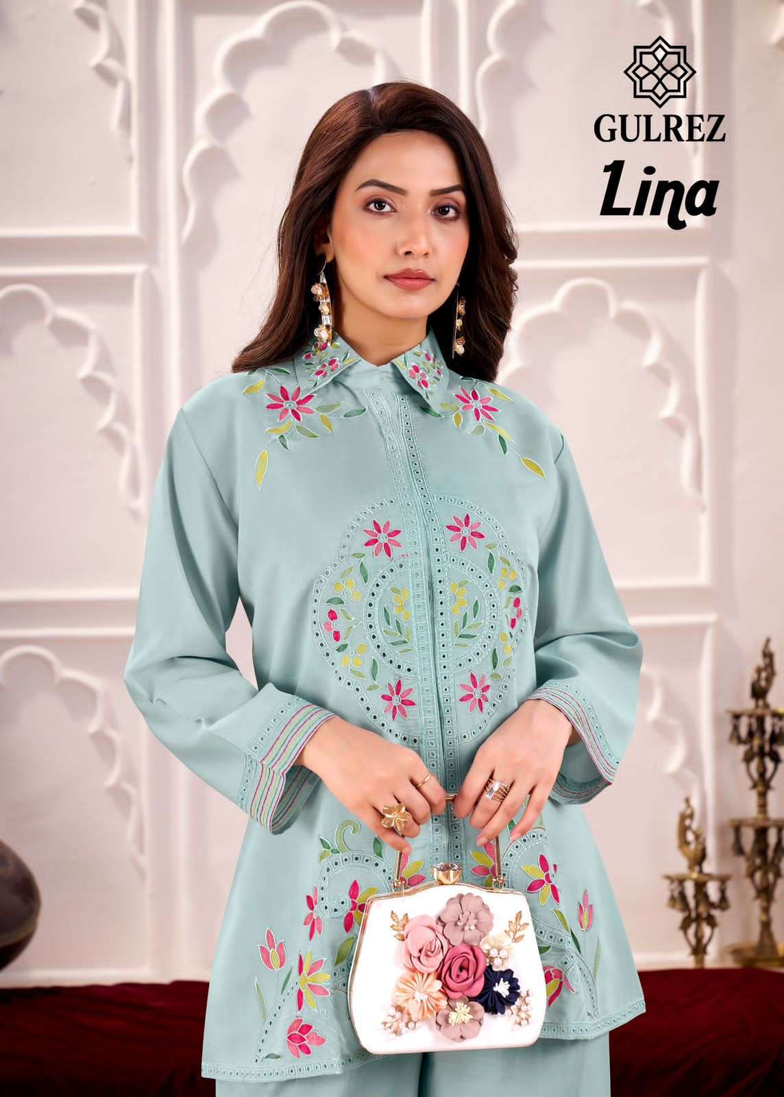 GULREZ LINA FANCY SILK CORD SET WHOLESALER BEST RATE DEALER IN INDIA 