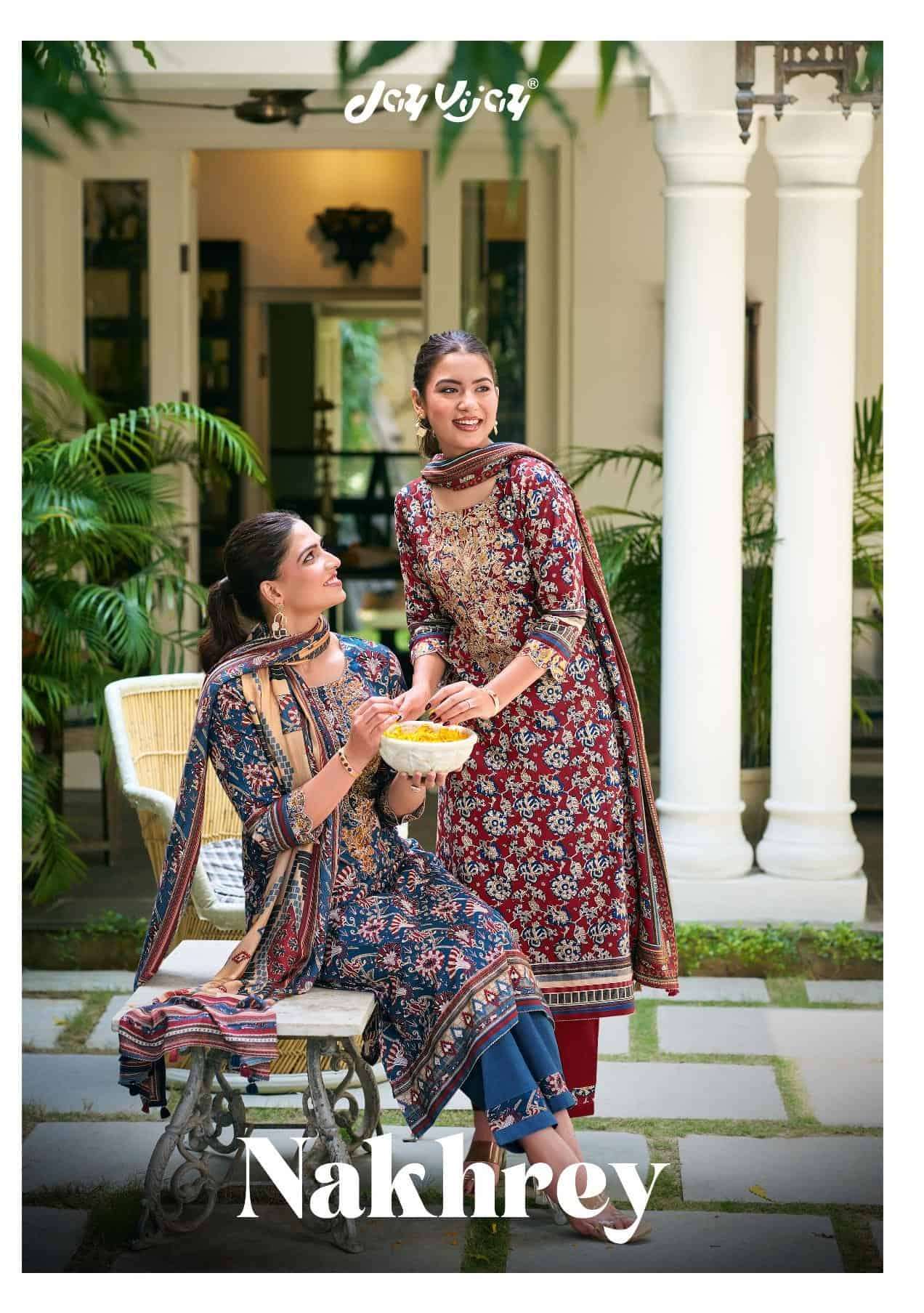 JAY VIJAY NAKHREY WINTER COLLECTION LADIES SUIT WHOLESALER IN INDIA 