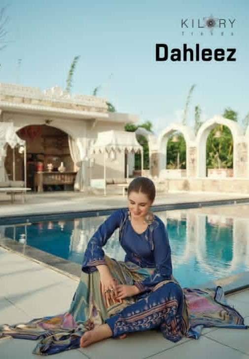 KILORY DAHLEEZ FANCY PRINTED PASHMINA WINTER SUIT COLLECTION BEST RATE 