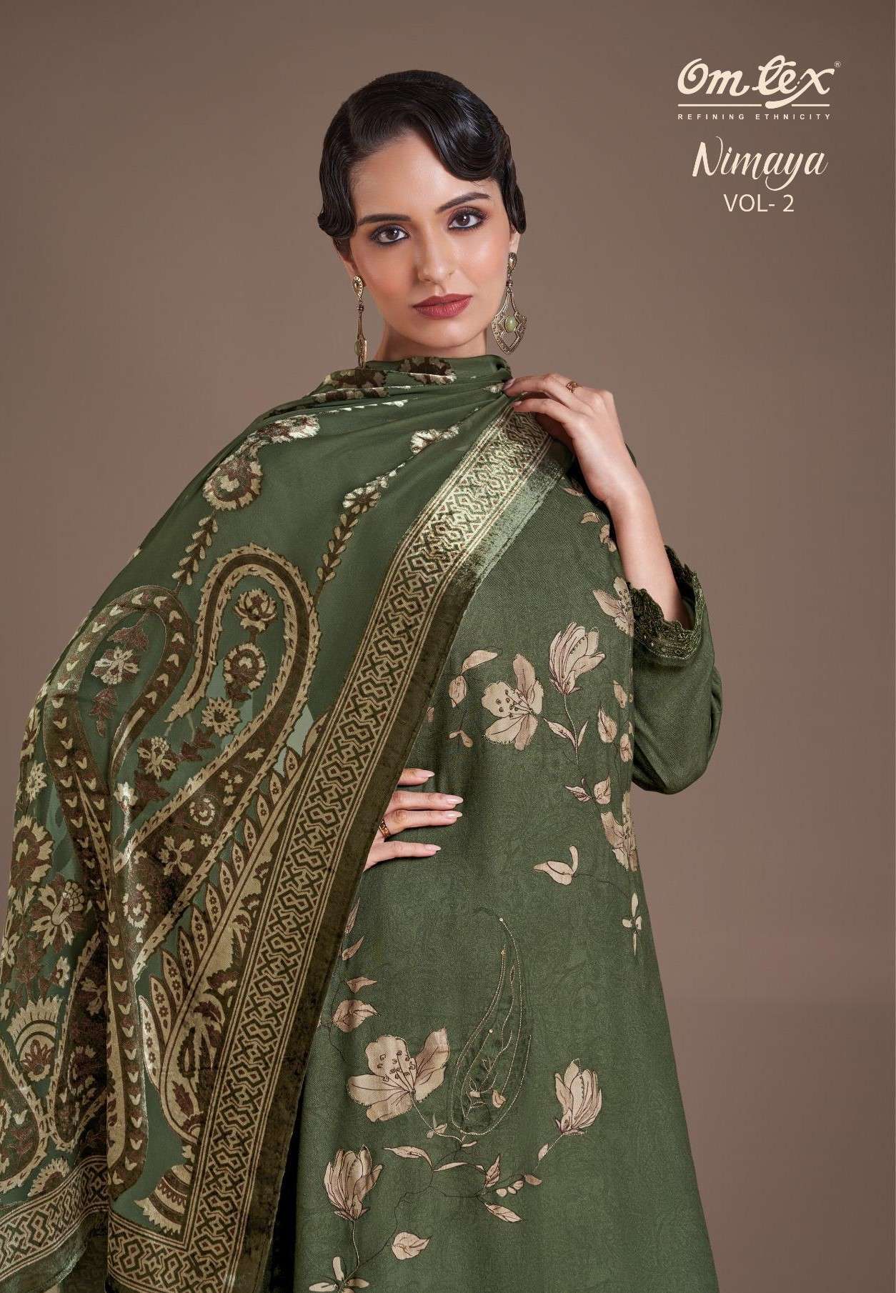 OMTEX NIMAYA VOL 2 PREMIUM PASHMINA SUIT WHOLESALE IN INDIA 2025