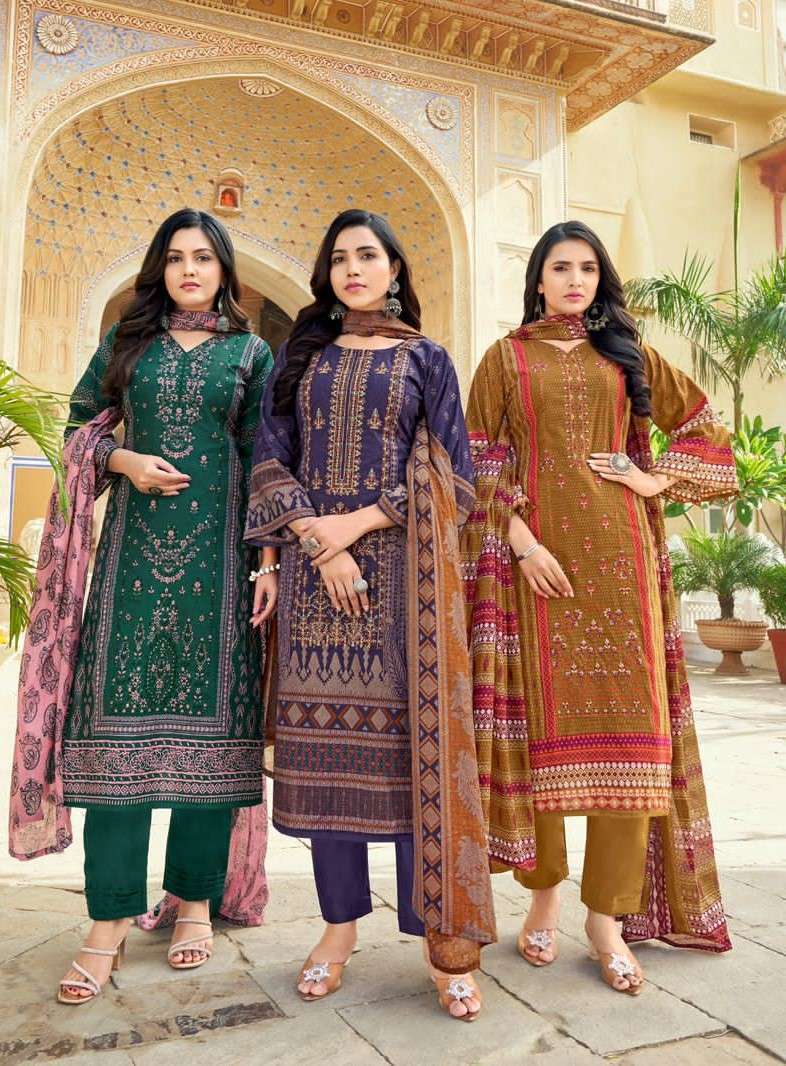 PAKIZA PRINTS ABU SAEED VOL 10 LAWN COTTON SUIT CATALOGUE BEST RATE 2025