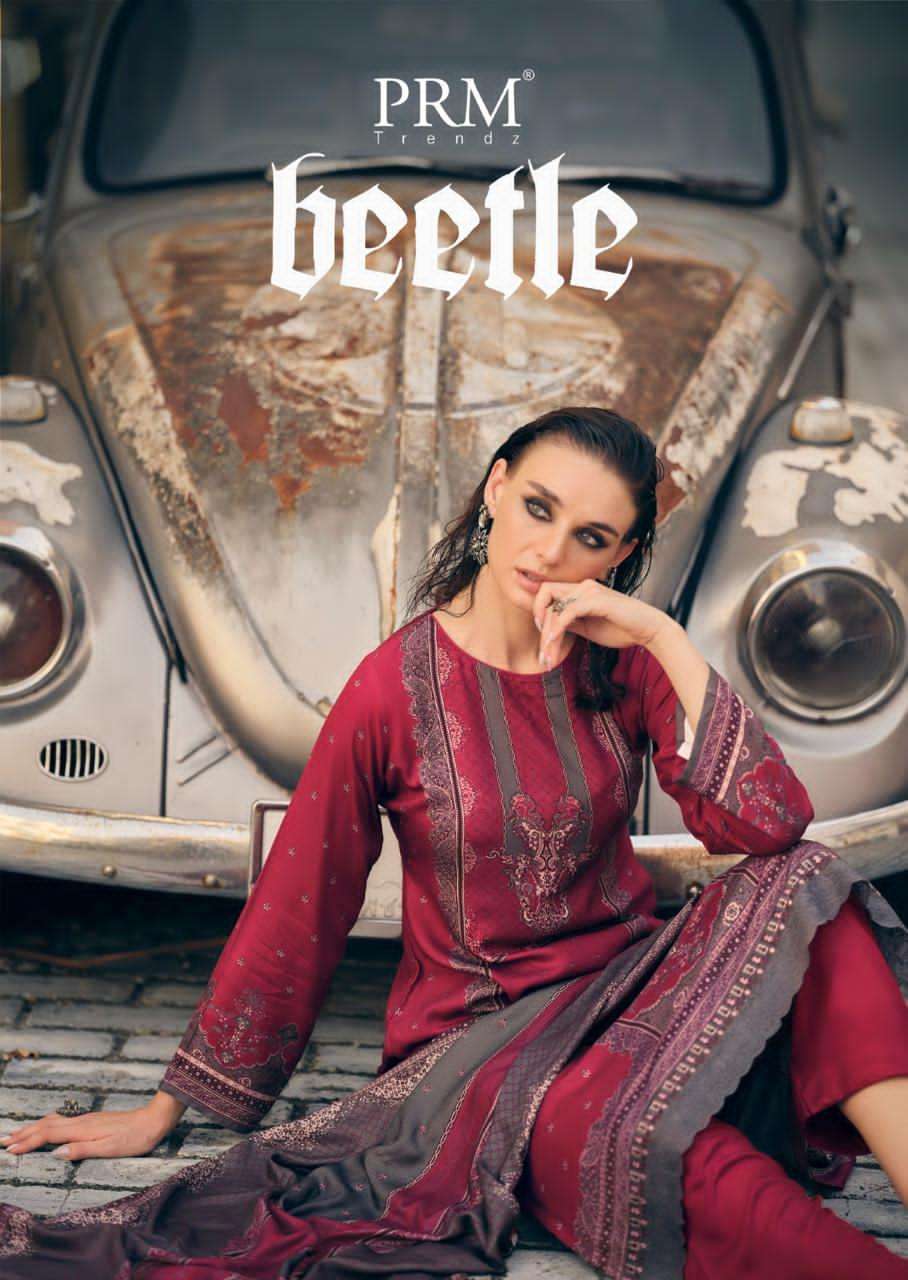 PRM TRENDZ BEETLE FANCY VISCOSE PASHMINA SUIT COLLECTION BEST RATE 