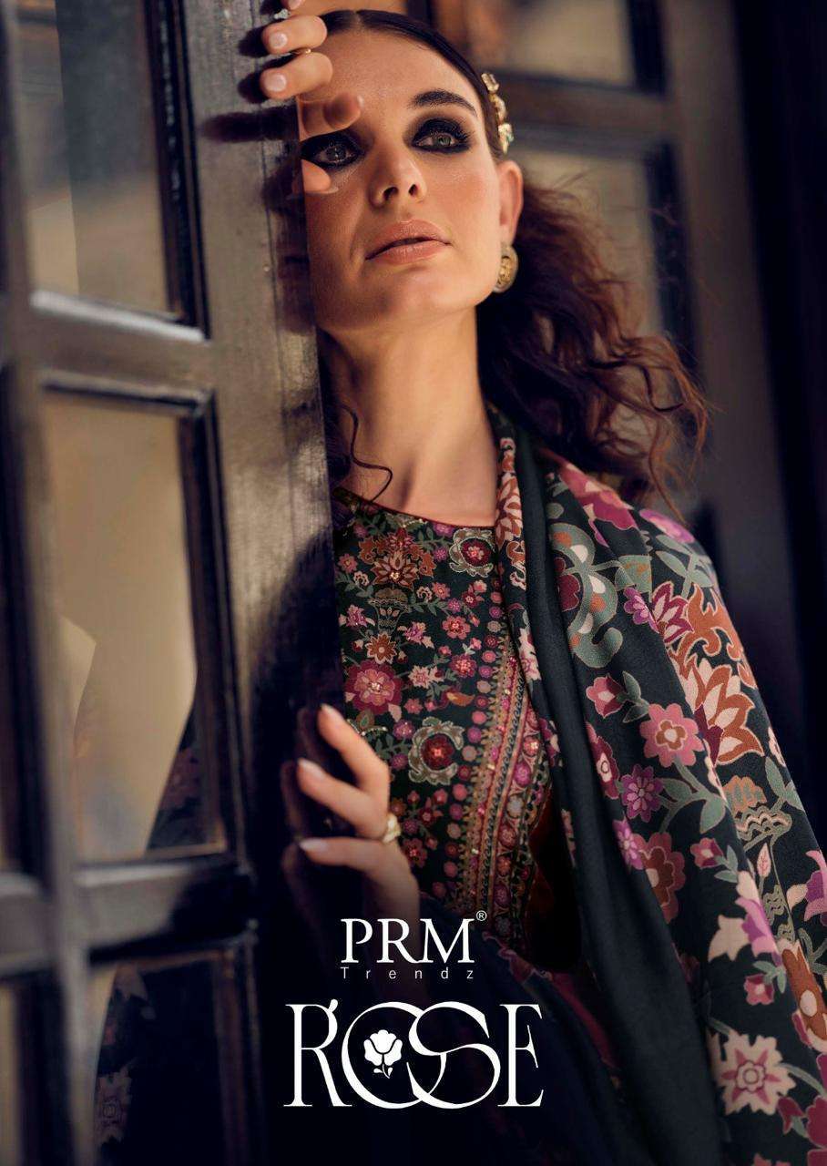 PRM TRENDZ ROSE FANCY WINTER LADIES SUIT COLLECTION BEST RATE 2025
