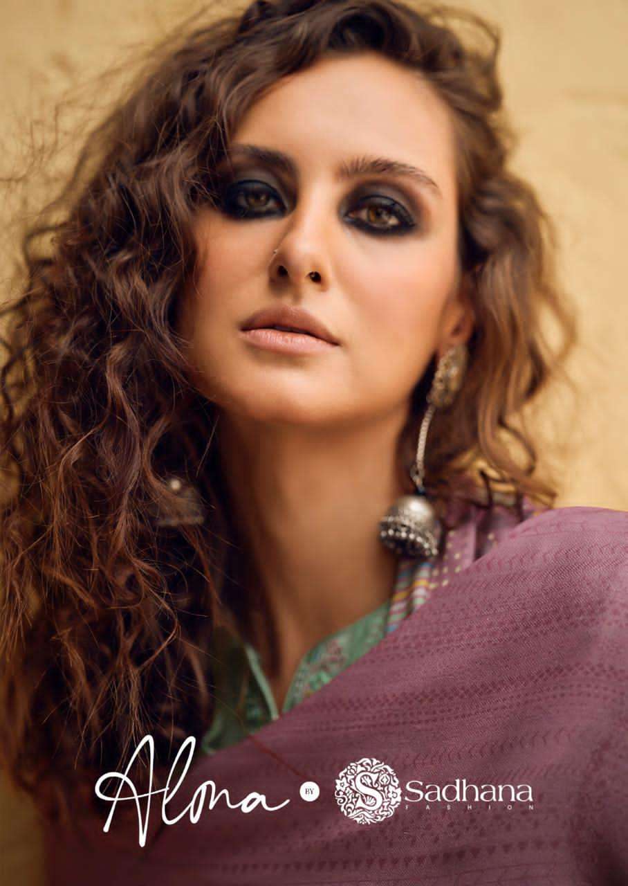 SADHANA FASHION ALONA WINTER COLLECTION FANCY LADIES SUIT WHOLESALER IN INDIA 