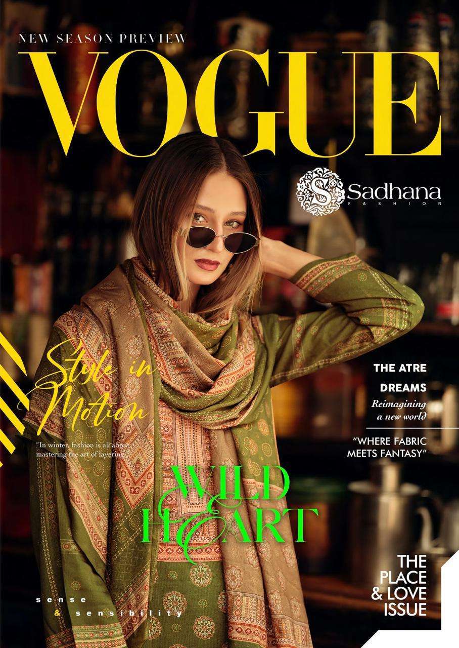 SADHANA FASHION WILD HEART WINTER COLLECTION PASHMINA SUIT WHOLESALER 2025
