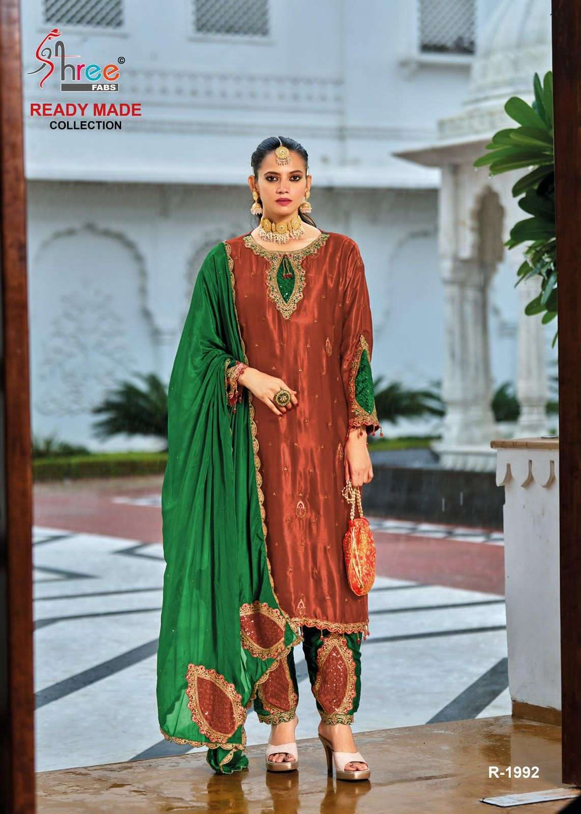 SHREE FAB R 1992 COLORS PAKISTANI READYMADE DRESS COLLECTION BEST RATE 2025