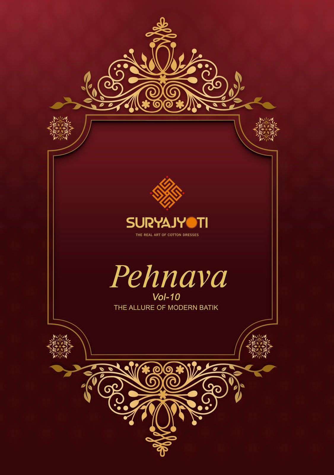 SURYAJYOTI PEHNAVA VOL 10 PURE COTTON SALWER KAMEEZ CATALOG WHOLESALER IN INDIA