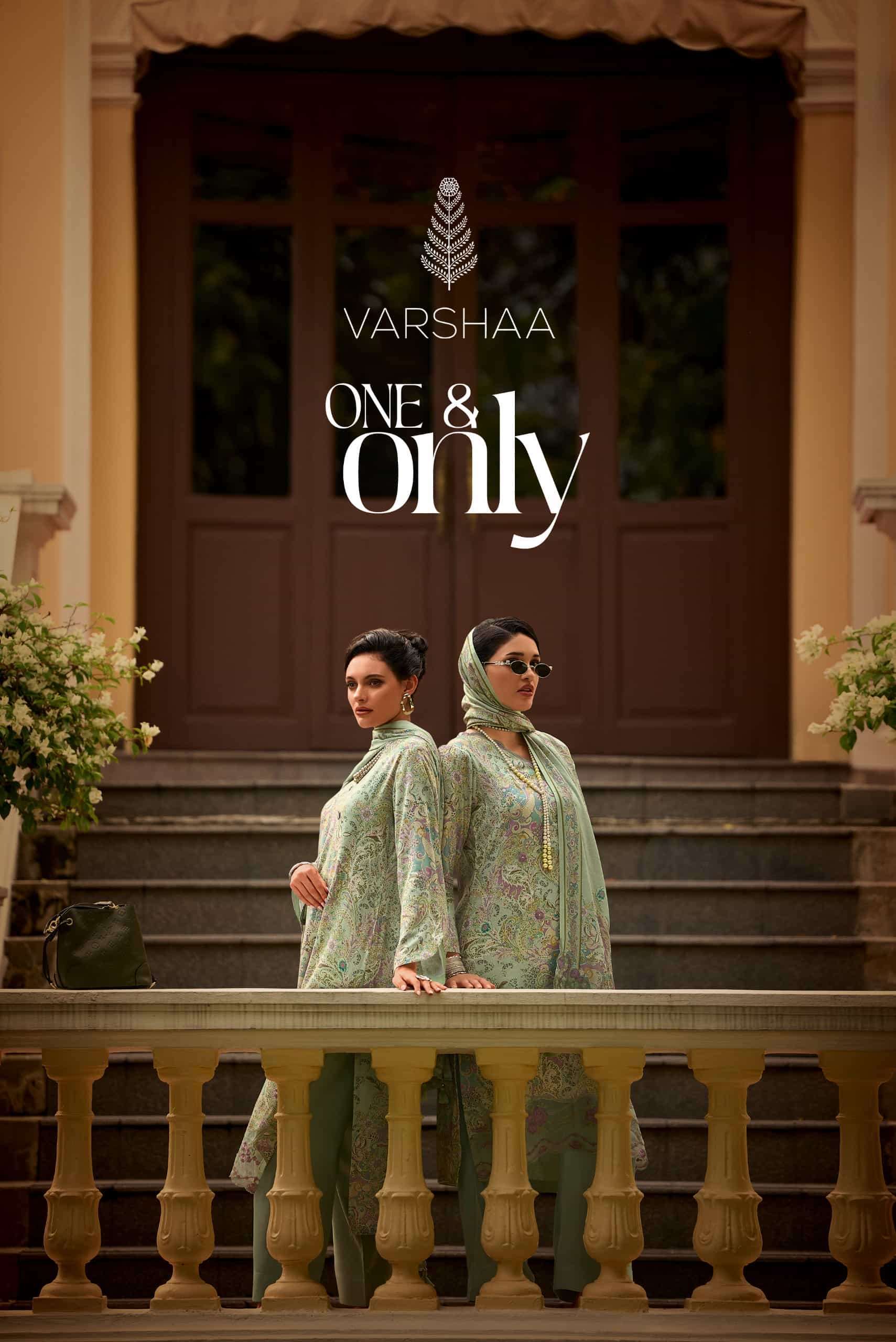 VARSHA ONE AND ONLY VISCOSE PASHMINA SUIT COLLCTION BEST RATE DEALER 2025