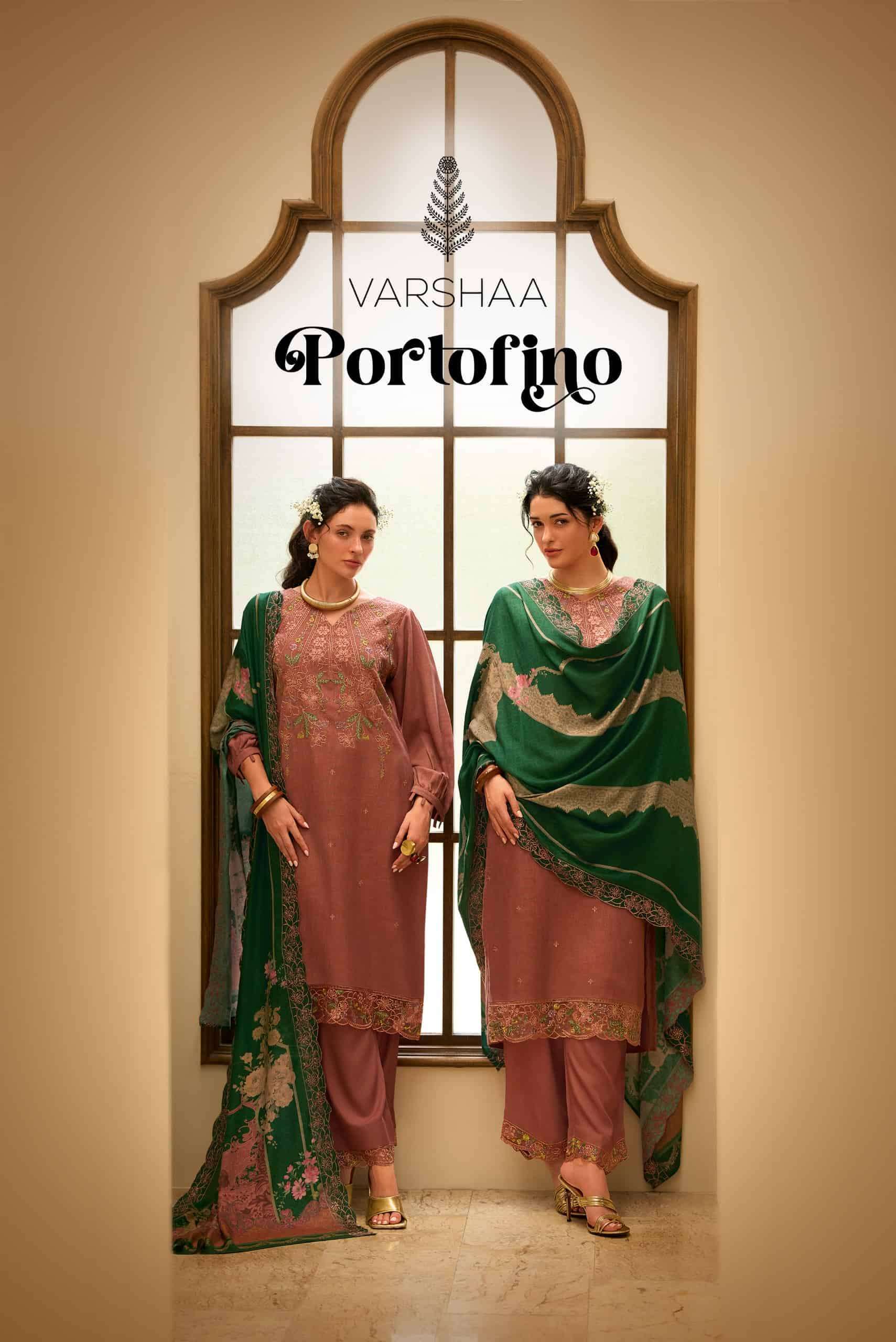 VARSHA PORTOFINO FANCY LADIES SUIT WHOLESALER IN INDIA 