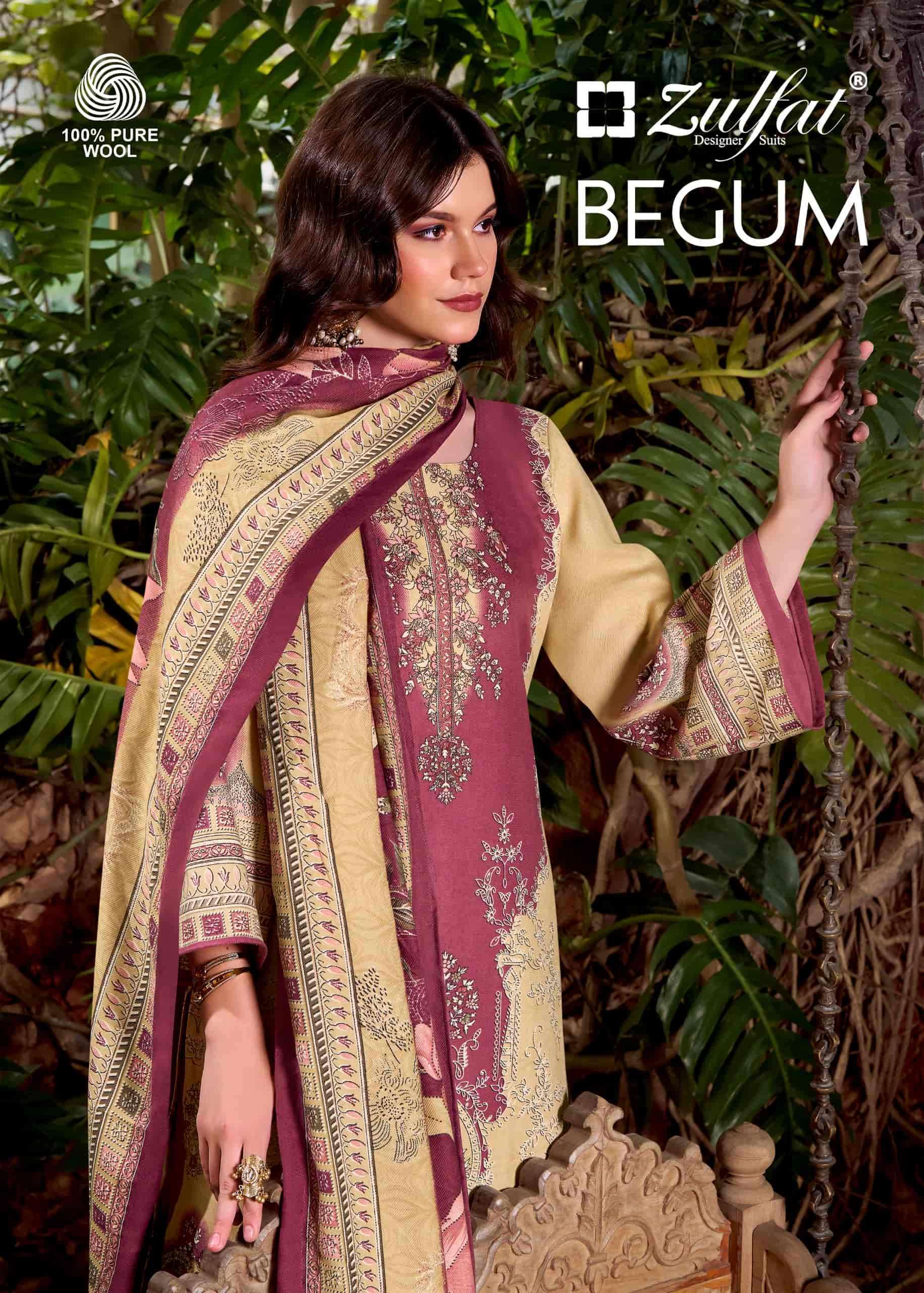 ZULFAT DESIGNER BEGUM PURE WOOL PASHMINA WINTER SUIT COLLECITON BEST RATE 