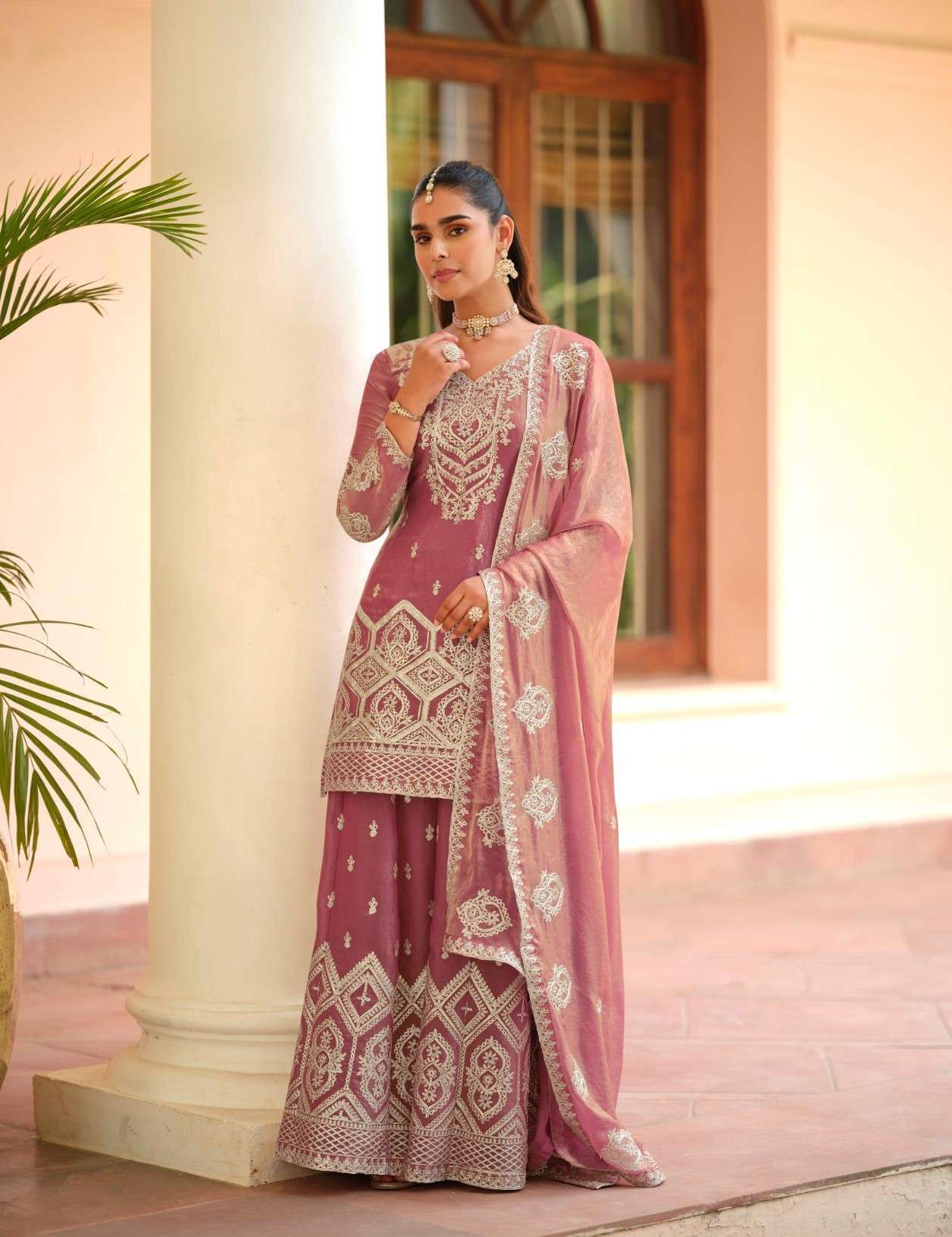 AASHIRWAD CREATION MANYA 10659 TO 10661 DESIGNER GHARARA STYLE PARTYWEAR DRESS WHOLESALER 