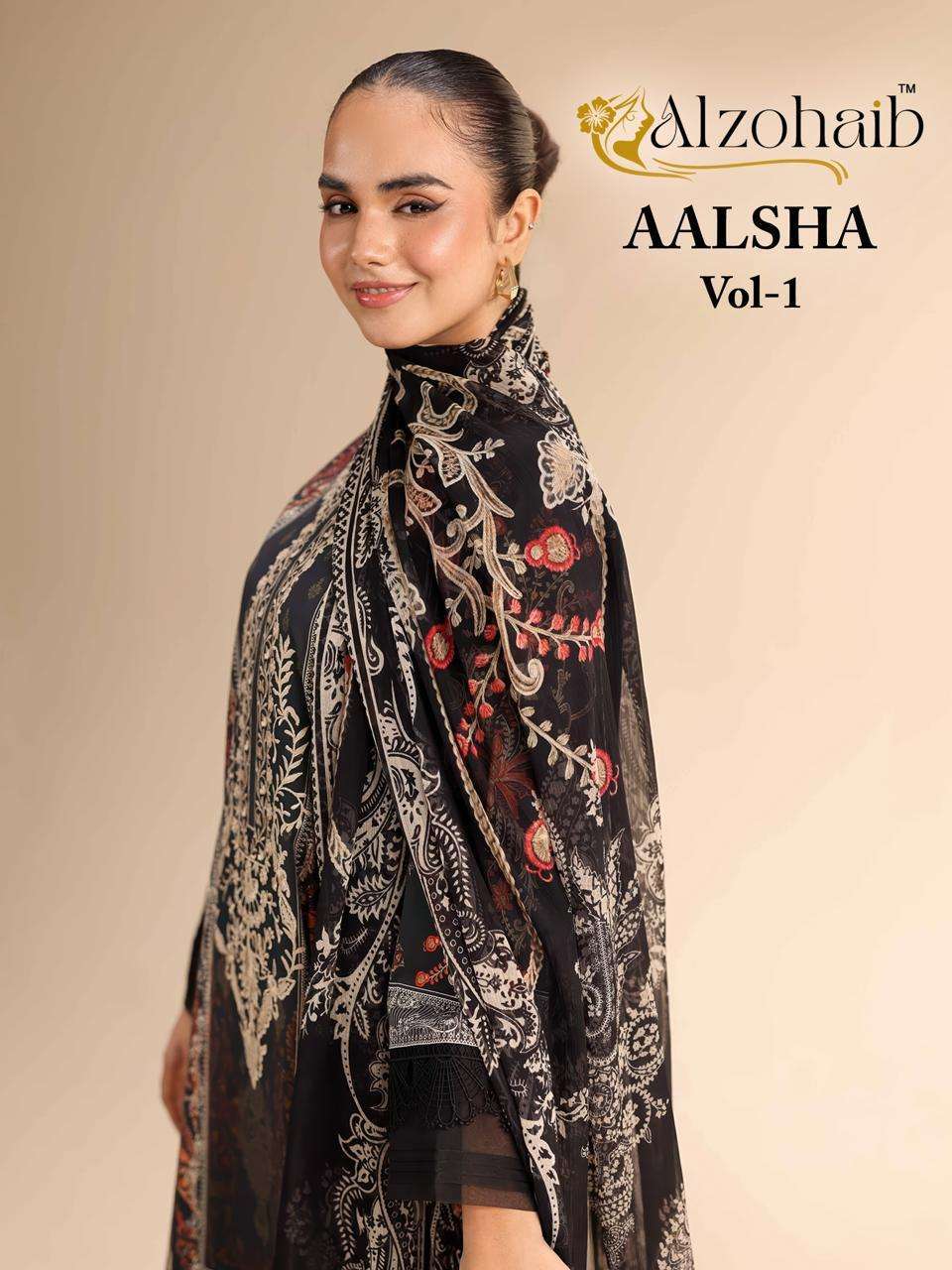 AL ZOHAIB ALSHA VOL 1 1349 COLORS COTTON PATCH WORK SALWER KAMEEZ SUIT WHOLESALER 2025
