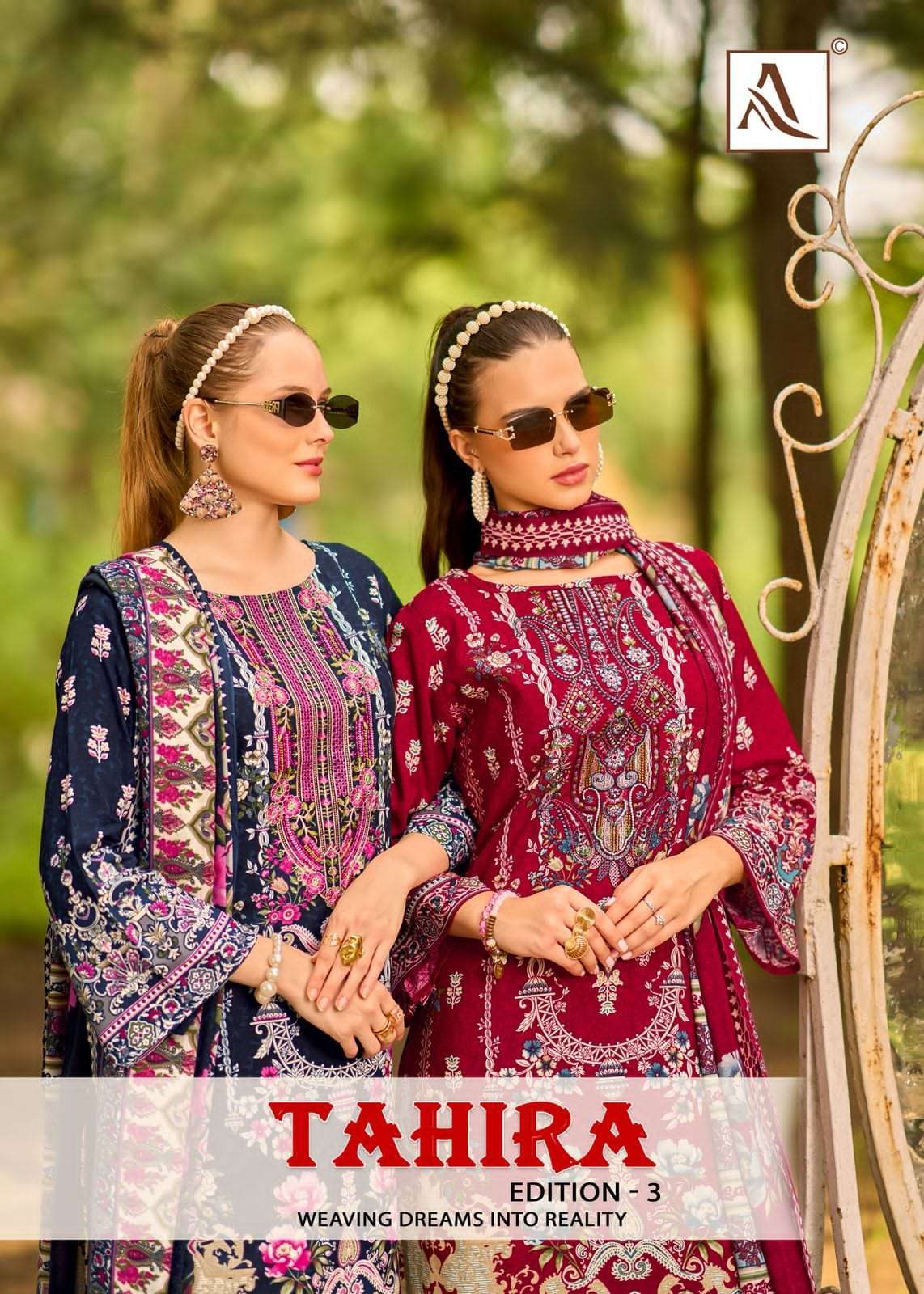 ALOK SUIT TAHIRA EDITION 3 FANCY PAKISTANI RAYON SUIT WHOLESALER 