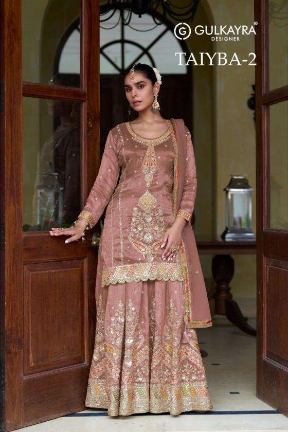 GULKAYRA DESIGNER TAIYBA VOL 2 DESIGNER DRESS CATALOGUE EXPORTER 