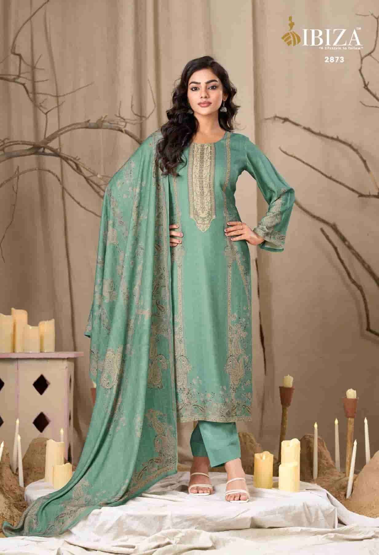 IBIZA FERRAGAMO PASHMINA LADIES SUIT WHOLESALER BEST RATE 