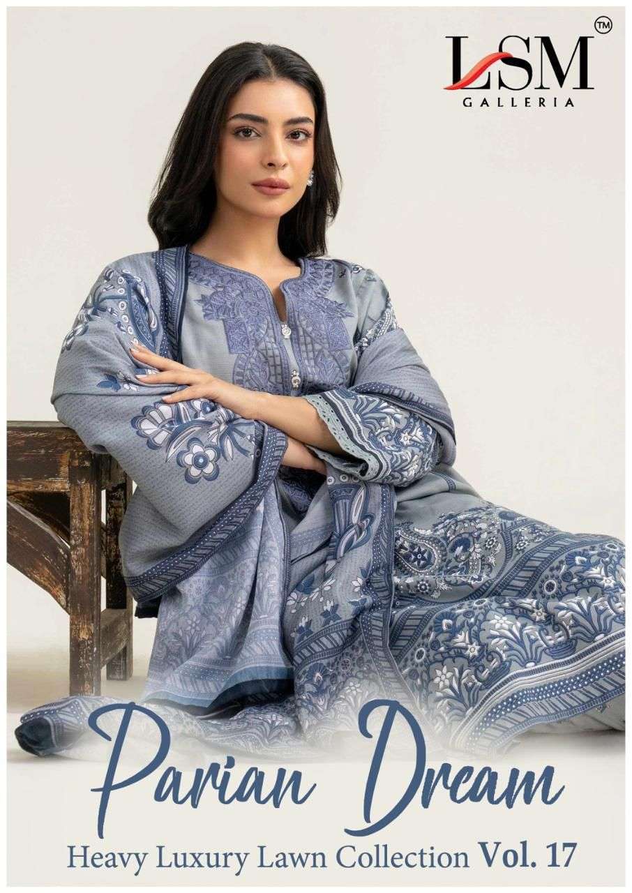 LSM GALLERIA PARIAN DREAM VOL 17 PURE COTTON DRESS CATALOGUE 