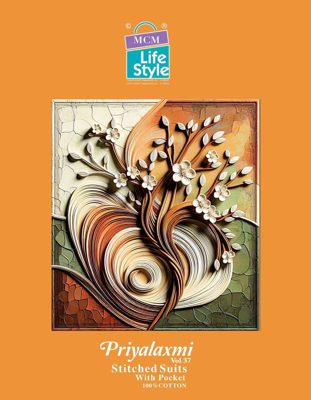 MCM PRIYALAXMI VOL 37 PURE COTTON PRINTED SUIT WHOLESALER 