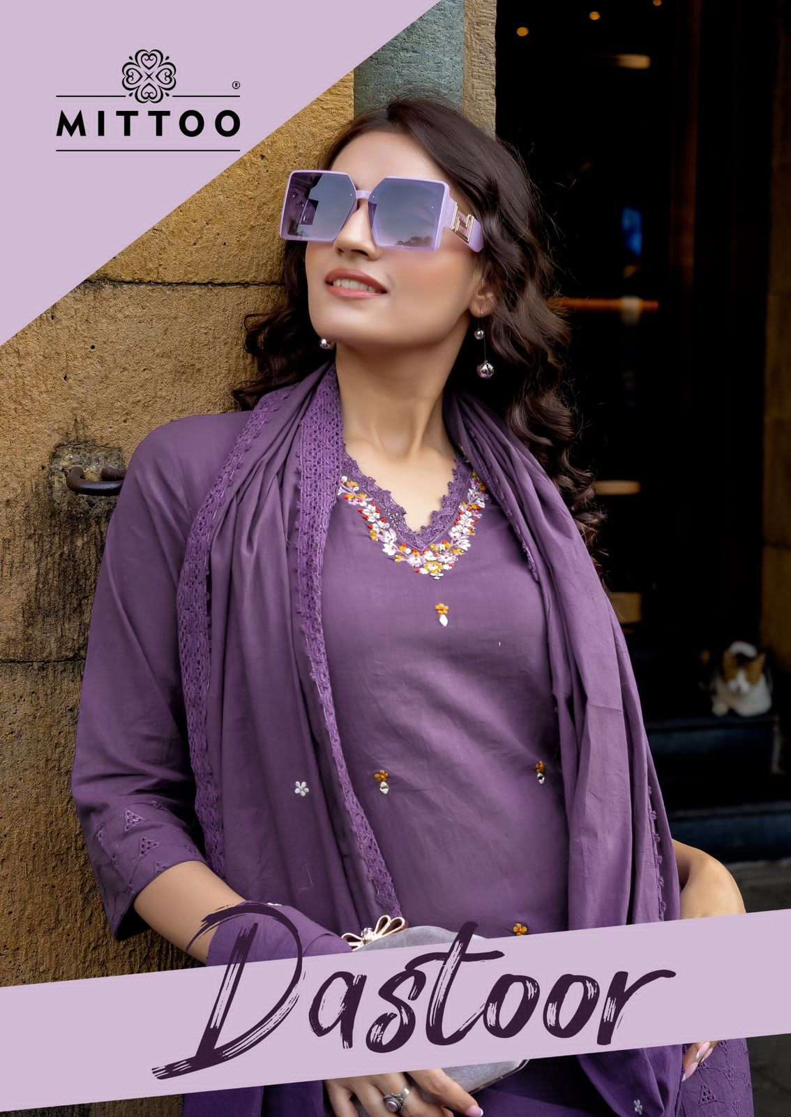 MITTOO DASTOOR READYMADE COTTON 3 PCS SET WHOLESALER 