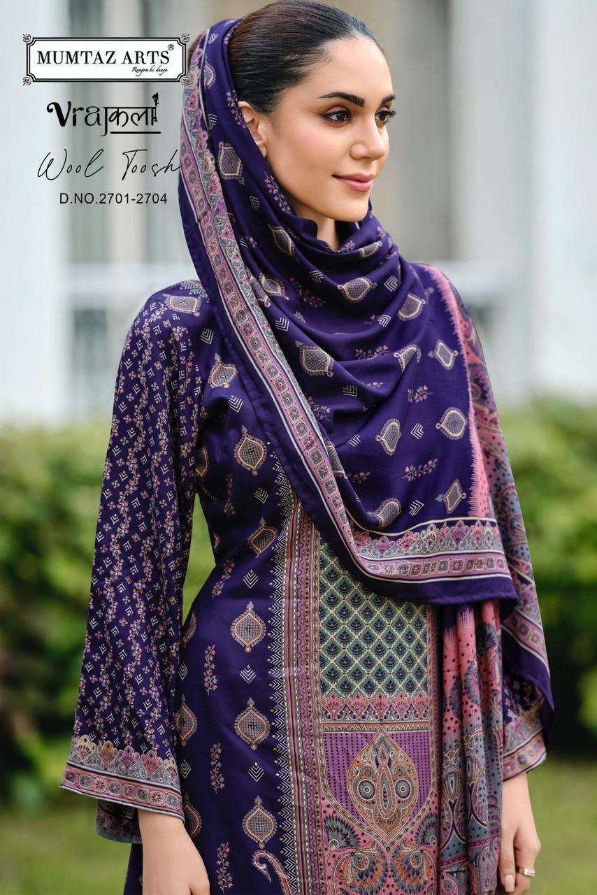 MUMTAZ ARTS WOOL TOOSH PASHMINA WINTER SUIT COLLECTION BEST RATE 2025