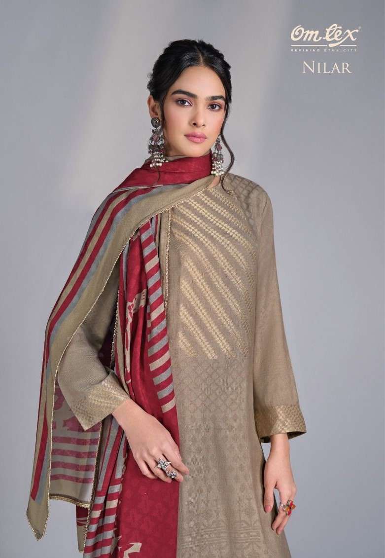 OMTEX NILAR PURE PASHMINA WINTER SUIT COLLECTION BEST RATE DEALER 