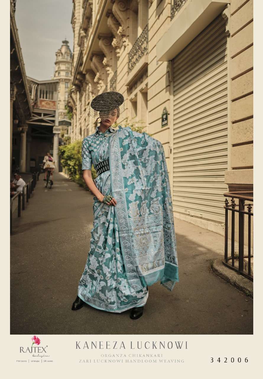 RAJTEX KANEEZA LUCKNOW HANDLOOM SILK DESIGNER PARTYWEAR SAREE WHOLESALER BEST RATE 2025