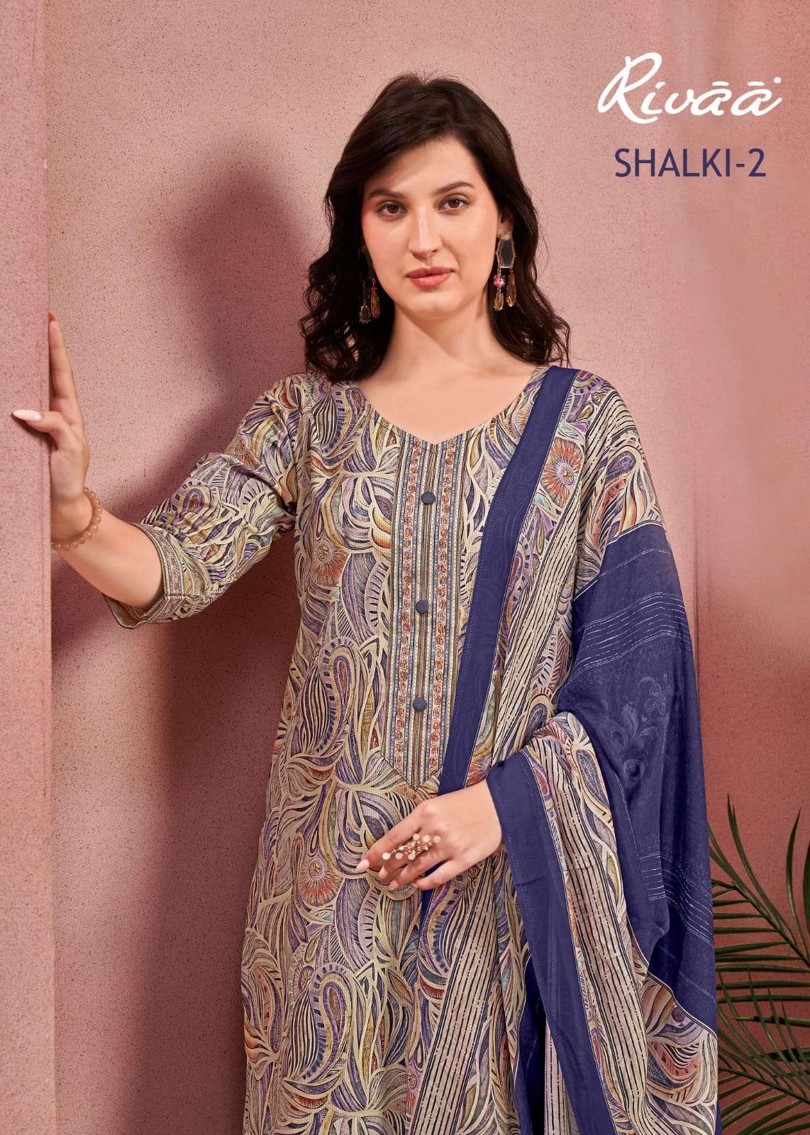 RIVAA SHALKI VOL 2 PASHMINA WINTER DRESS COLLECTION BEST RATE 