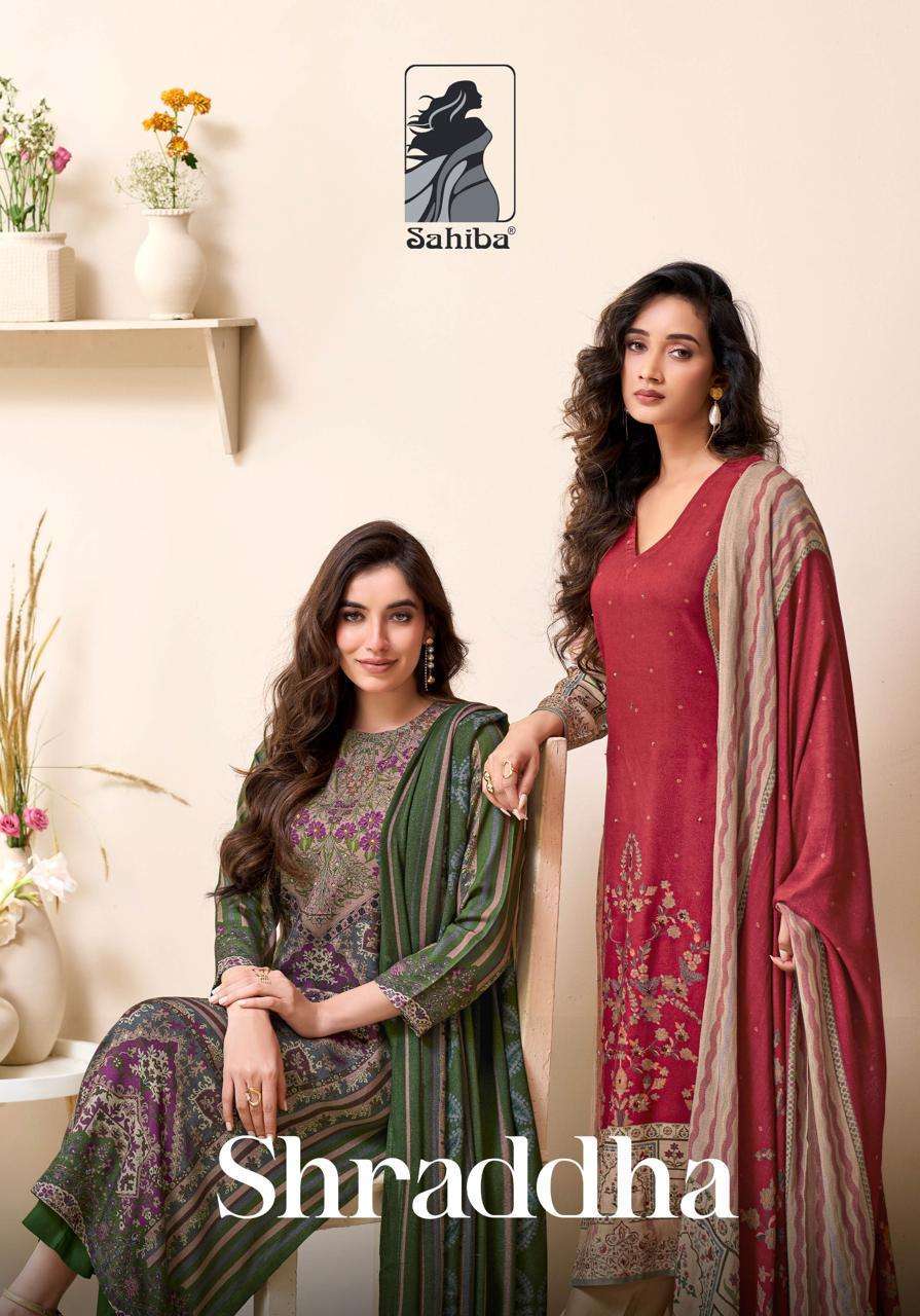SAHIBA SHRADDHA DESIGNER WINTER LADIES SUIT NEW COLLECTION 2025