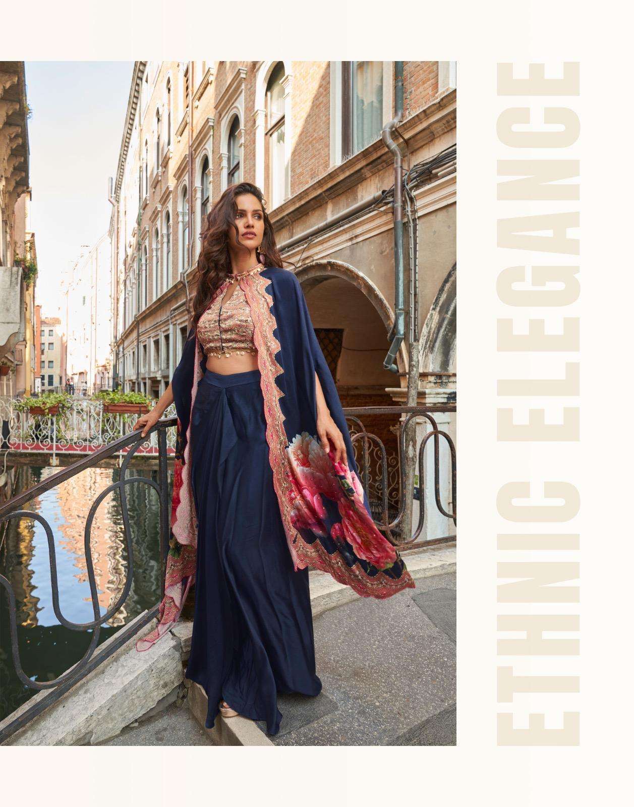 SAYURI DESIGNER FLORANCE 10105 TO 10108 CREPE SILK DESIGNER SUIT EXPORTER 2025