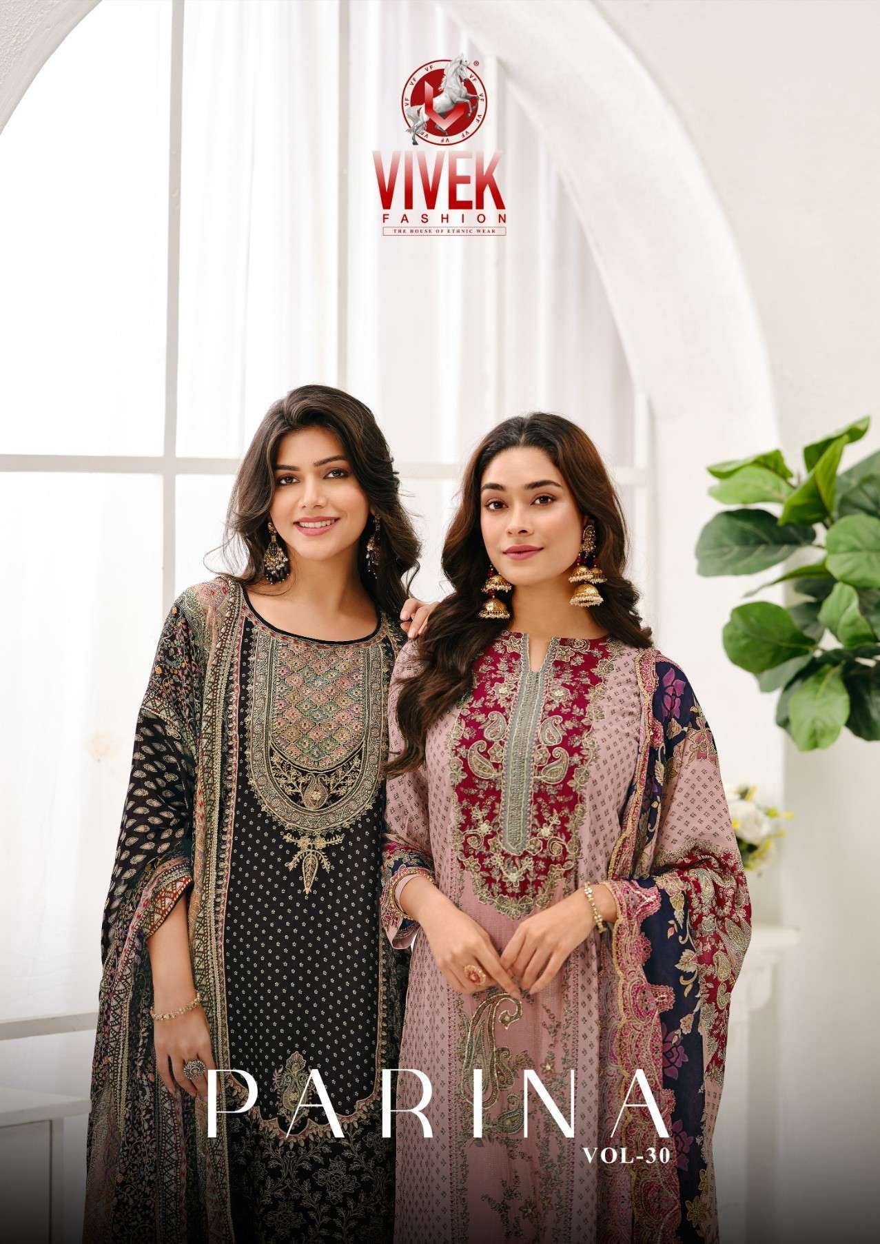 VIVEK FASHION PARINA VOL 30 BANARASI SILK LATEST DESIGN AT BEST RATE 2025