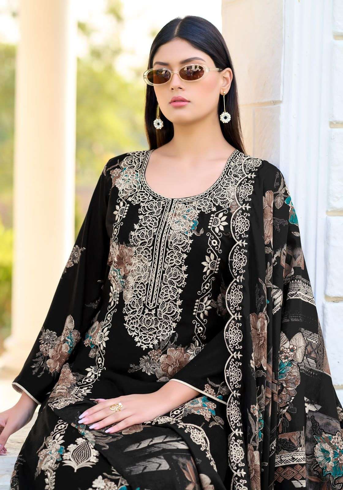 ALOK SUIT BLACK MOON VISCOSE RAYON SUIT WHOLESALER BEST RATE 2025