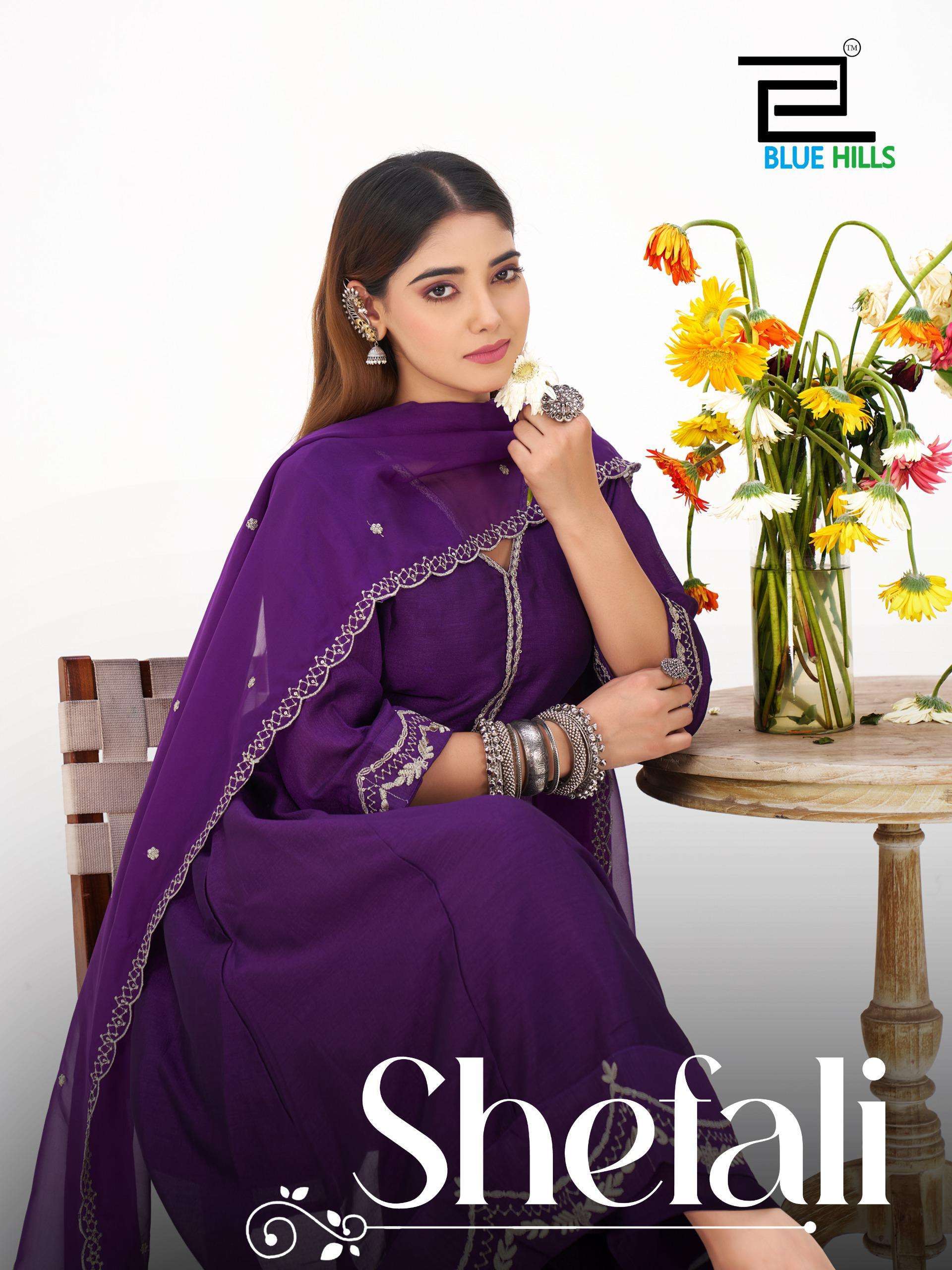 BLUE HILLS SHEFALI READYMADE 3 PIECE SET WHOLESALER 