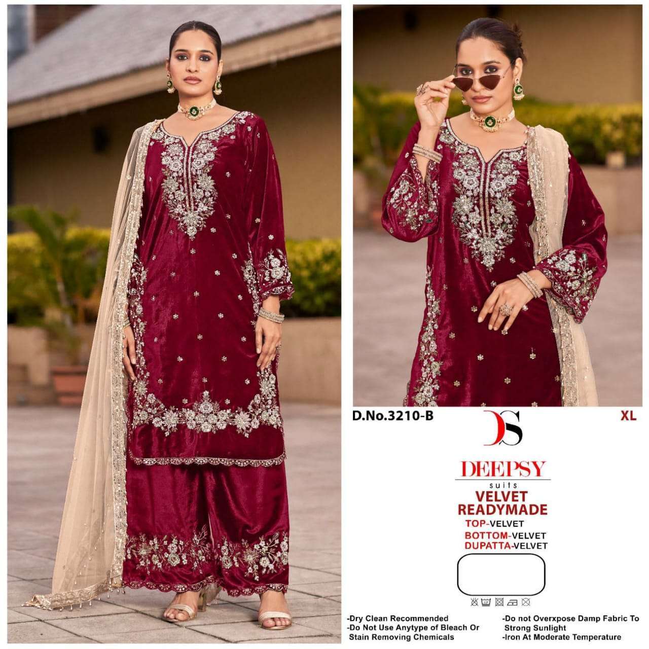 DEEPSY D 3210 COLORS PAKISTANI VELVET SUIT BEST RATE 2025