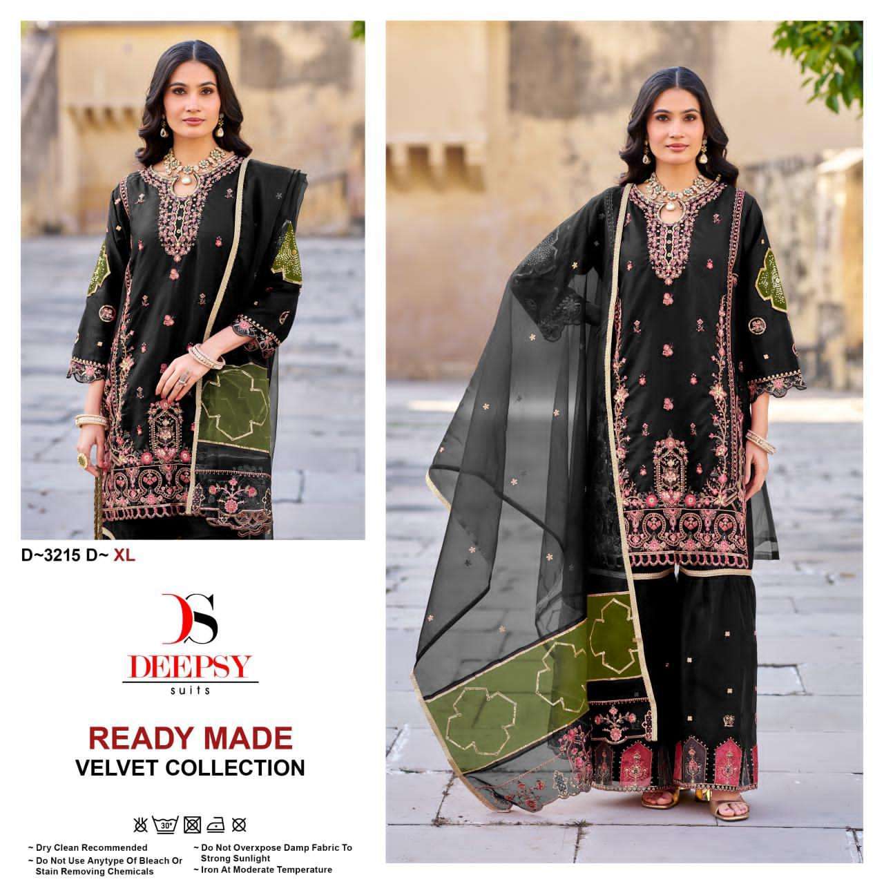 DEEPSY D 3215 COLORS PAKISTANI READYAMDE SUIT EXPORTER 