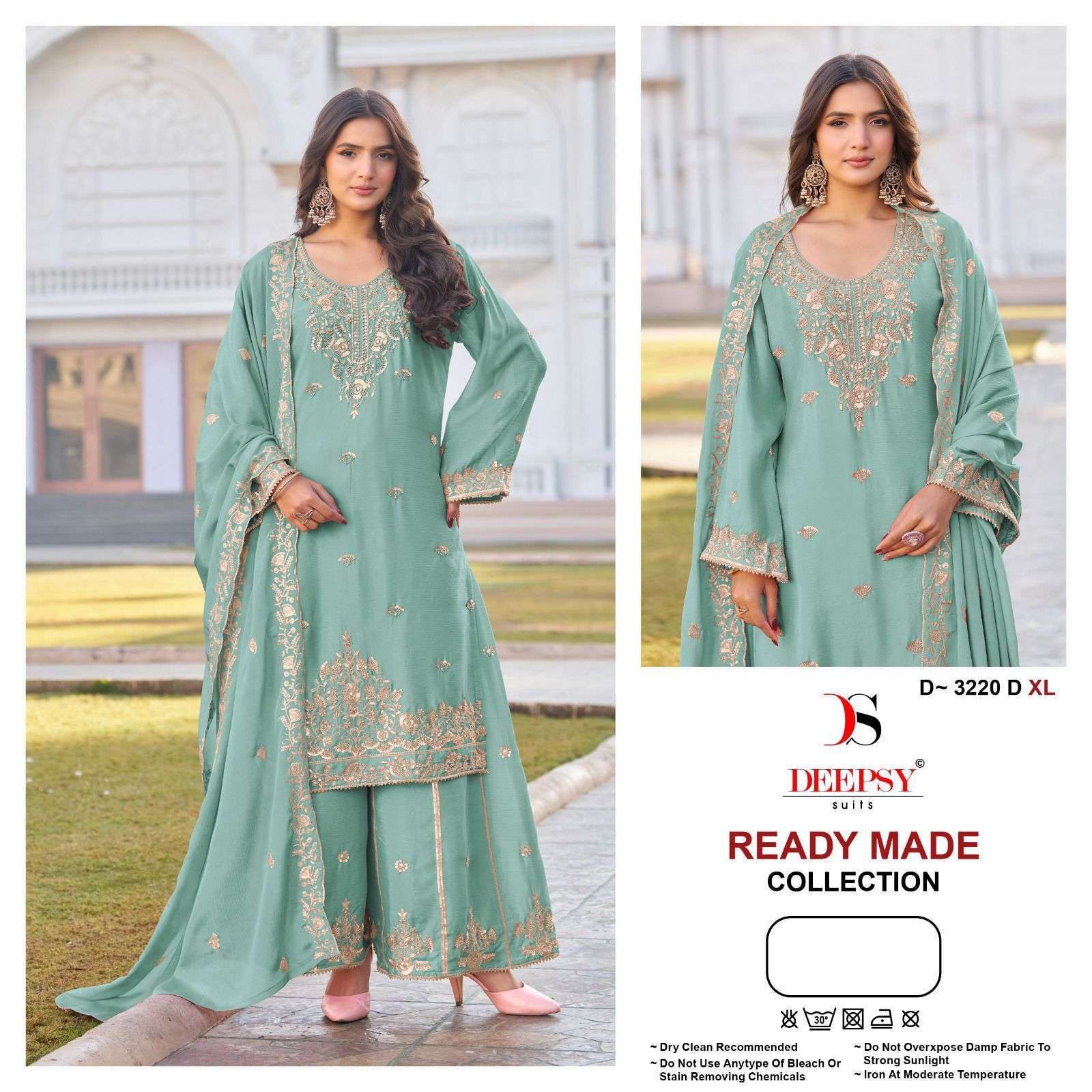 DEEPSY SUIT 3220 PURE CHINON READYMADE SUIT WHOLESALER BEST RATE 2025