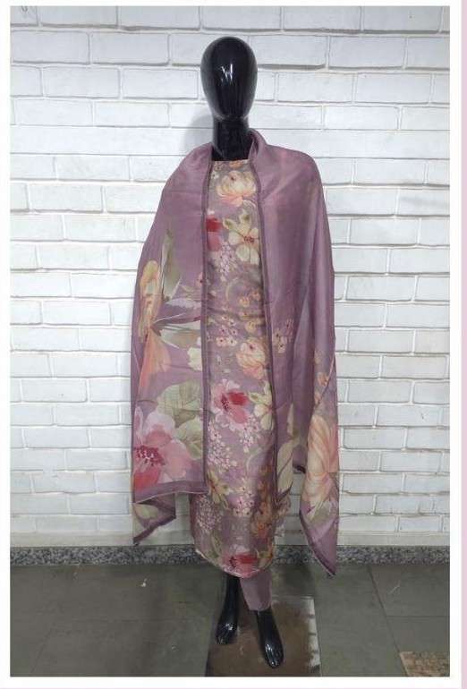 GANGA FASHION RAISEL 4281 BEMBERG SILK SALWER SUIT WHOLESALER BEST RATE 2025