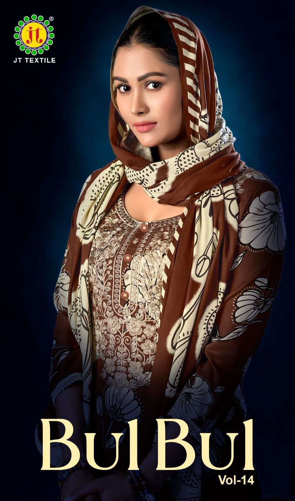 JT TEXTILE BULBUL VOL 14 RAYON SALWER KAMEEZ WHOLESALER BEST RATE 