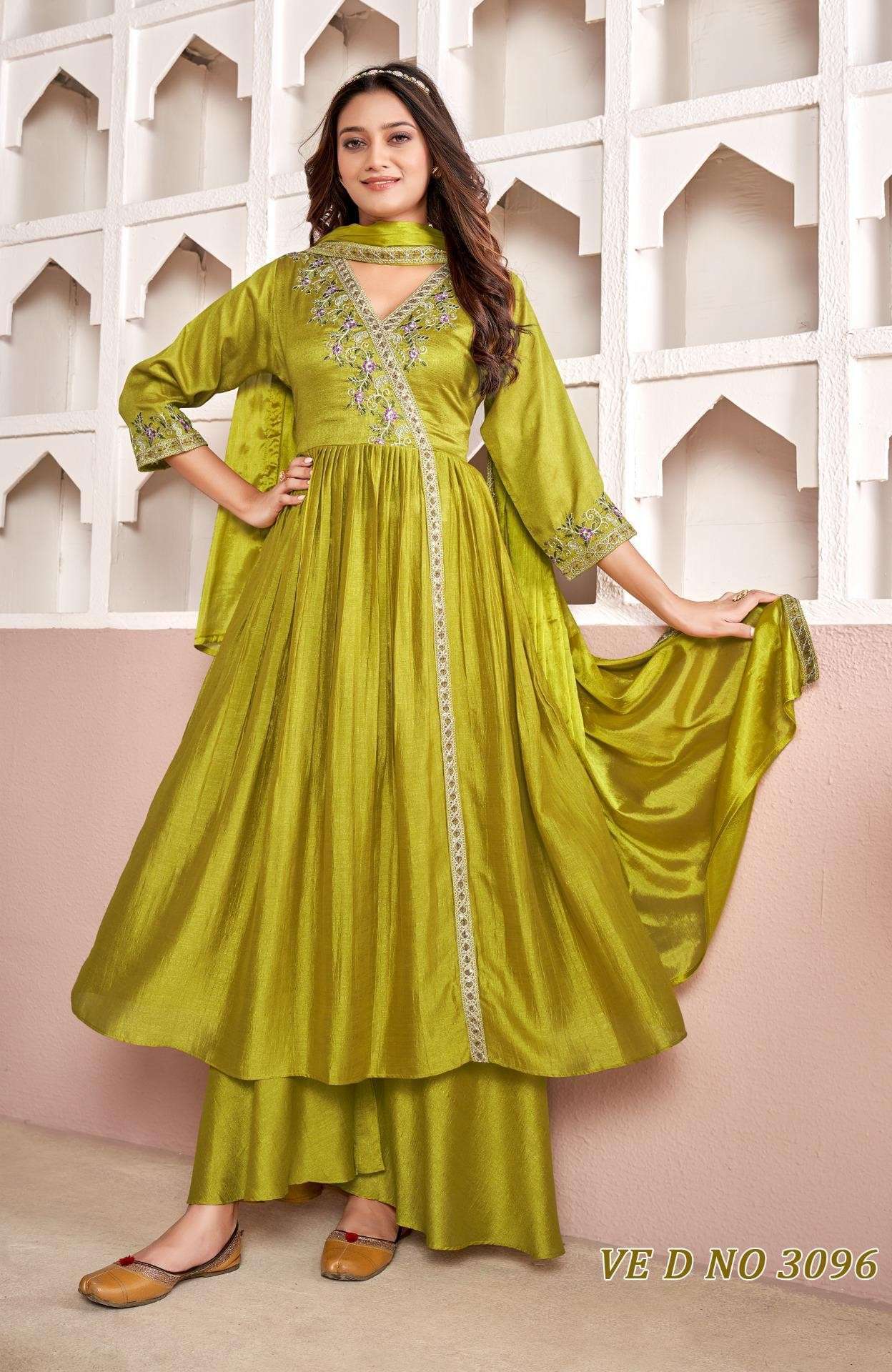 LADIES FLAVOUR ANGRAKHA VOL 1 LATEST DESIGNER READYMADE SUIT WHOLESALER 