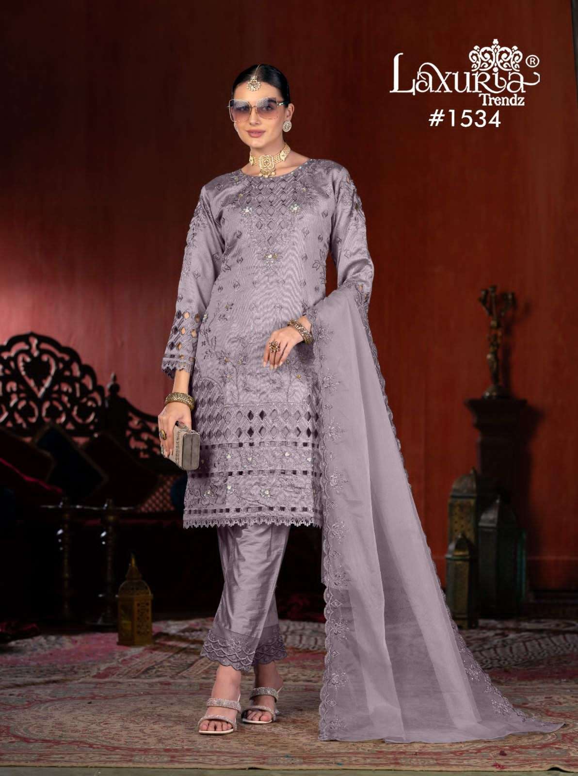 LAXURIA TRENDZ 1534 DESIGNER SYLE 3 PIECE SET WHOLESALER BEST RATE 