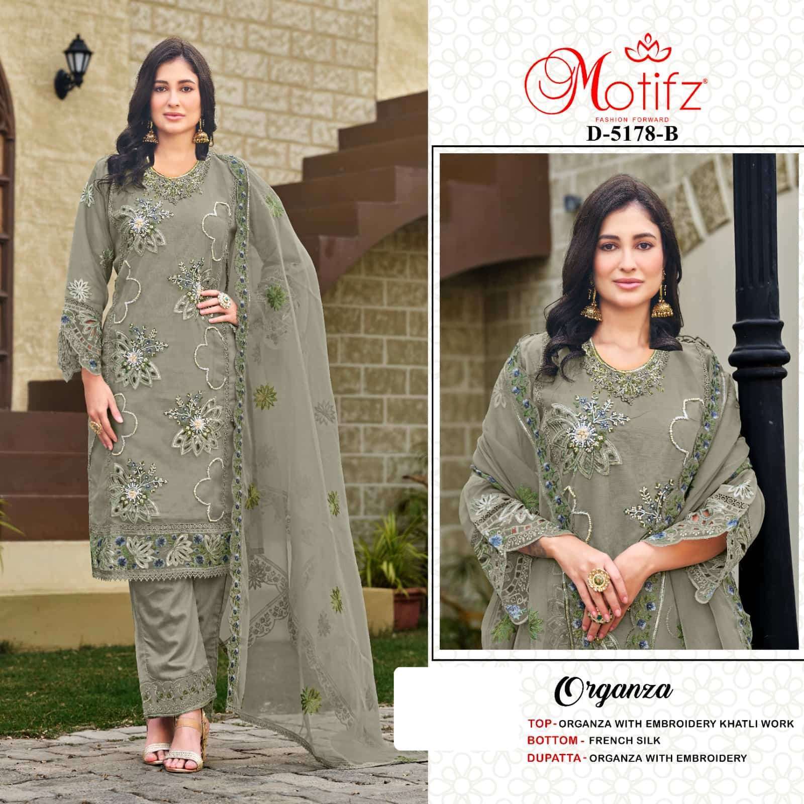 MOTIFZ 5178 COLORS PAKISTANI SUIT WHOLESALER BEST RATE 2025